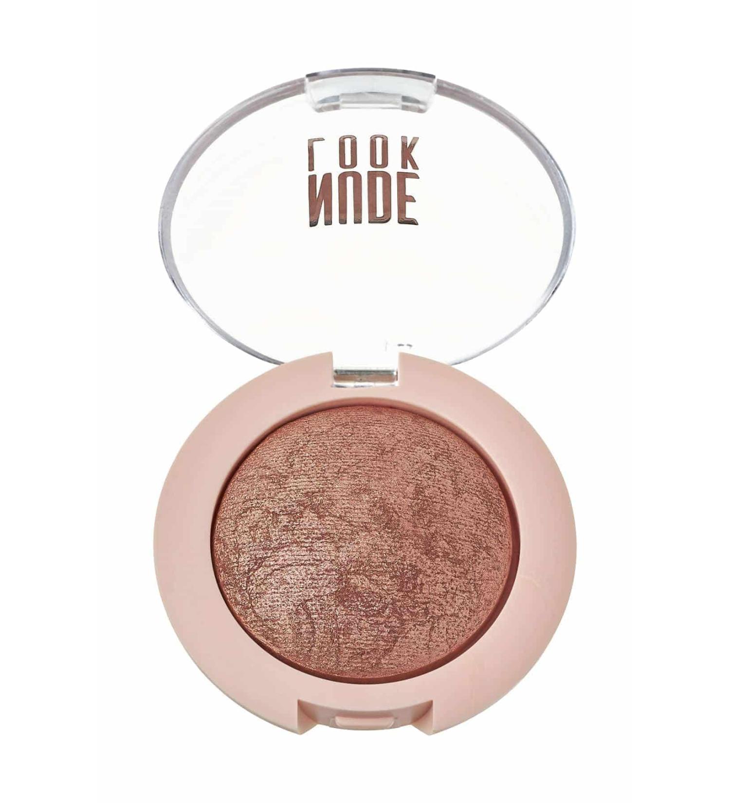 Golden Rose Nude Look Pearl Baked Eyeshadow - 02 Rosy Bronze | International Shipping Available - Buy Online on GoSupps.com