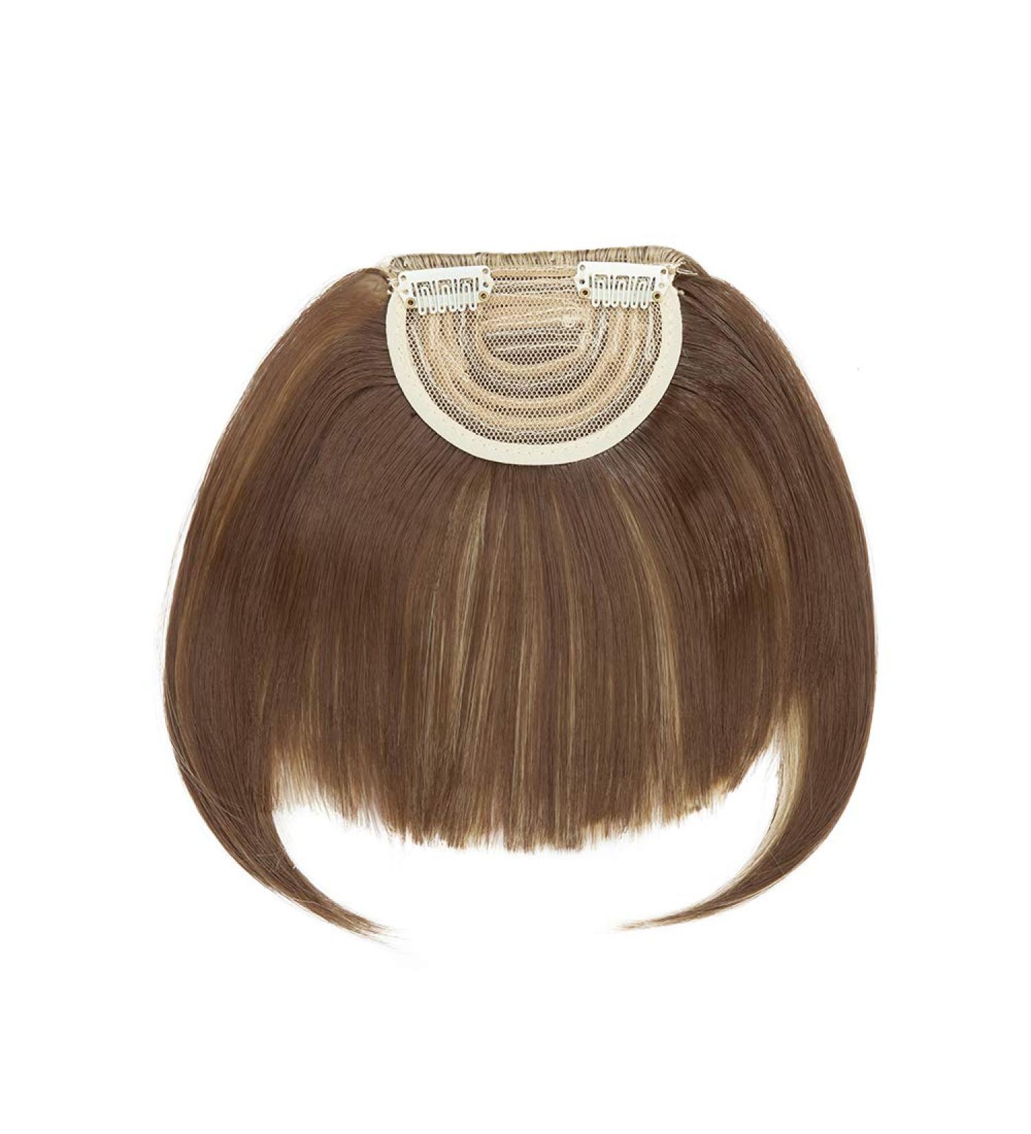Buy SEGO Clip-in Pony Hairpiece Extensions - Real Hair Fringe Bangs in Ash Brown & Bleach Blonde - Perfect for International Shipping - Buy Online on GoSupps.com