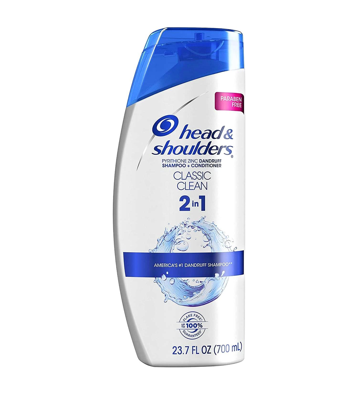 Head & Shoulders Classic Clean 2-in-1 Shampoo + Conditioner 23.7oz - Best International Shipping & Quality Care - Buy Online on GoSupps.com