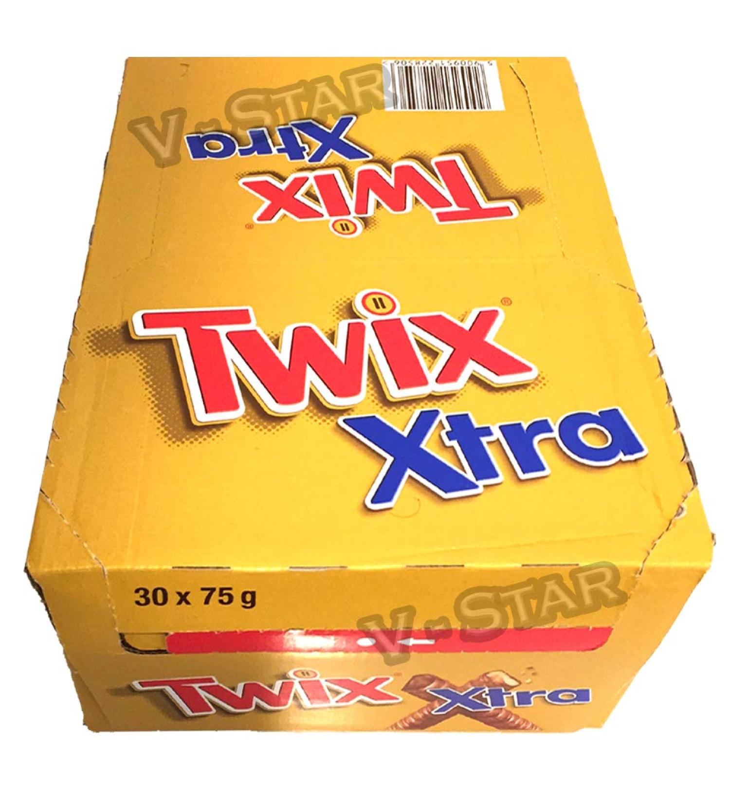TWIX Xtra Bo te compl te de chocolat 30 x 75 g - Buy Online on GoSupps.com