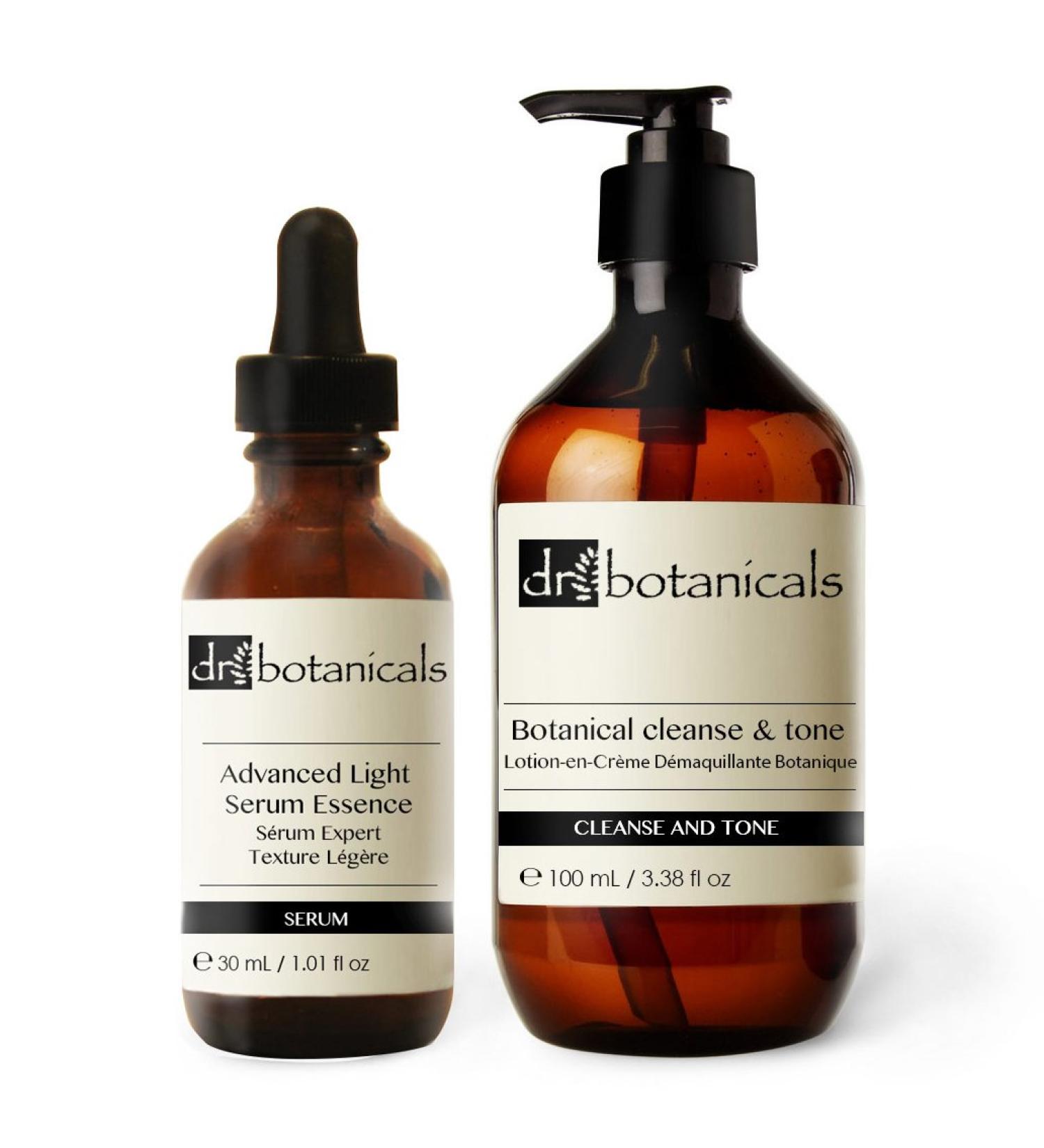Dr Botanicals Cleanse and Tone Plus Advanced Light Facial Serum Essence 40 Gram