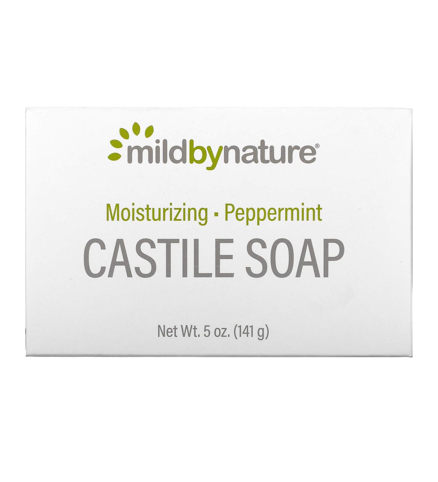 Buy Mild By Nature Peppermint Castile Bar Soap - 5 oz (141 g) - Natural & Eco-Friendly | International Shipping Available - Buy Online on GoSupps.com