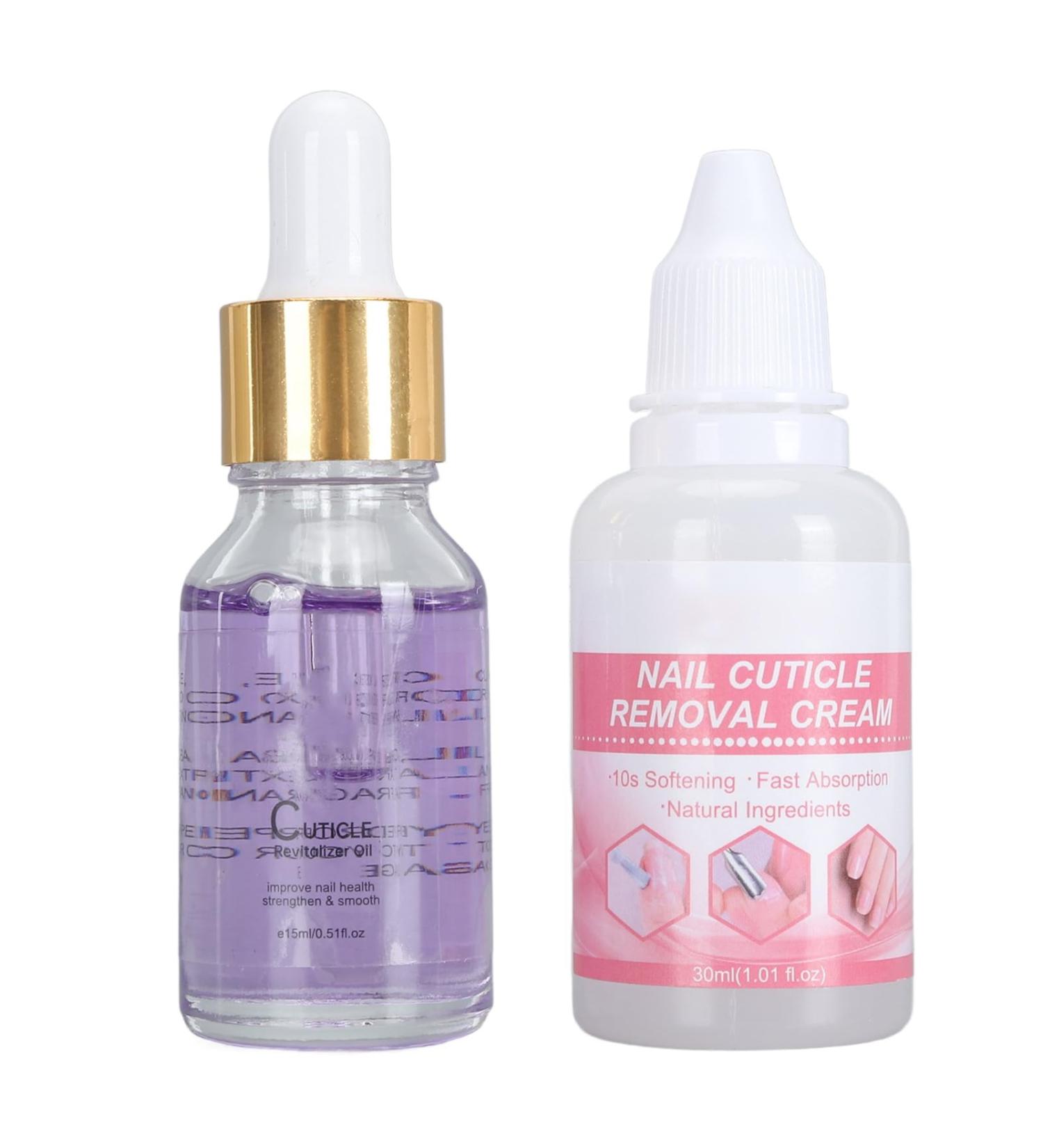 Nail Cuticle Remover Kit Nourish Promote Nail Growth Cuticle Remover Kit for Travel Use (LS152-1) - Buy Online on GoSupps.com