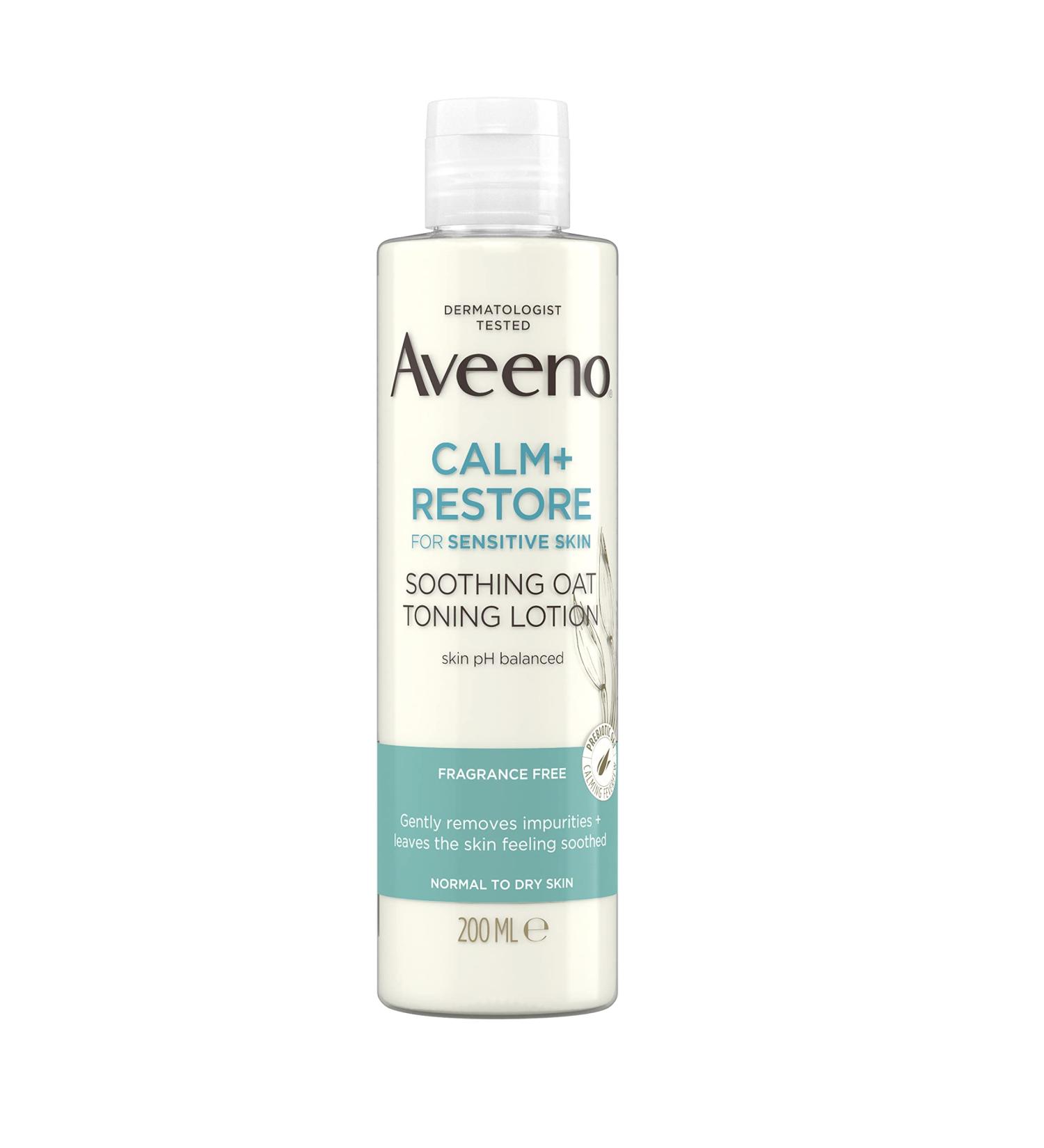 Aveeno Face Calm + Restore Soothing Toner 200ml Clear - Buy Online on GoSupps.com