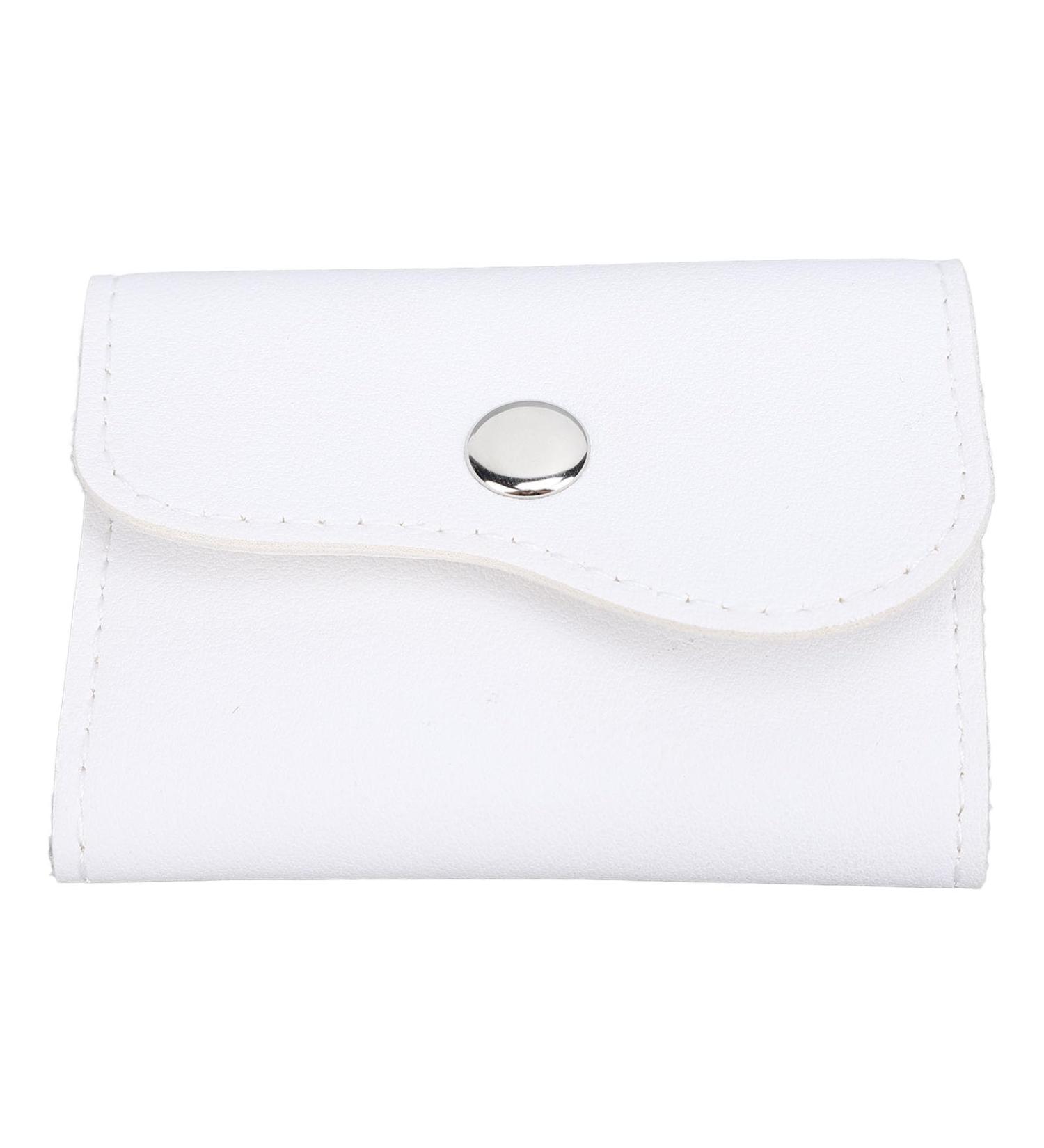 Sonew Nail Drill Bits with Storage Bag Waterproof PU Leather Nail Grinding Bits Organizer for Home Travel Salon - Buy Online on GoSupps.com