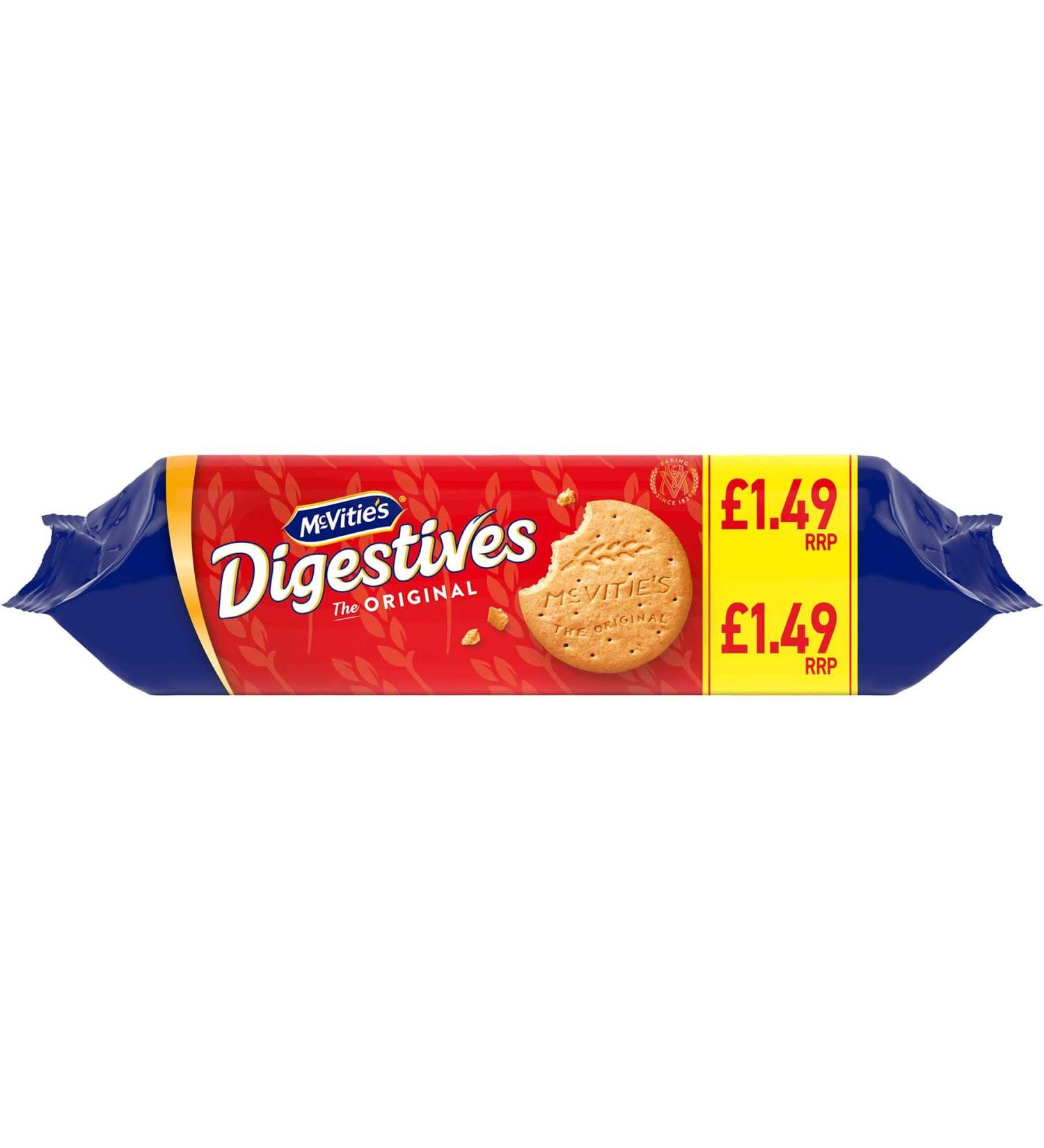 McVities Biscuits (McVities Original Classic Digestives) 12 x 400g