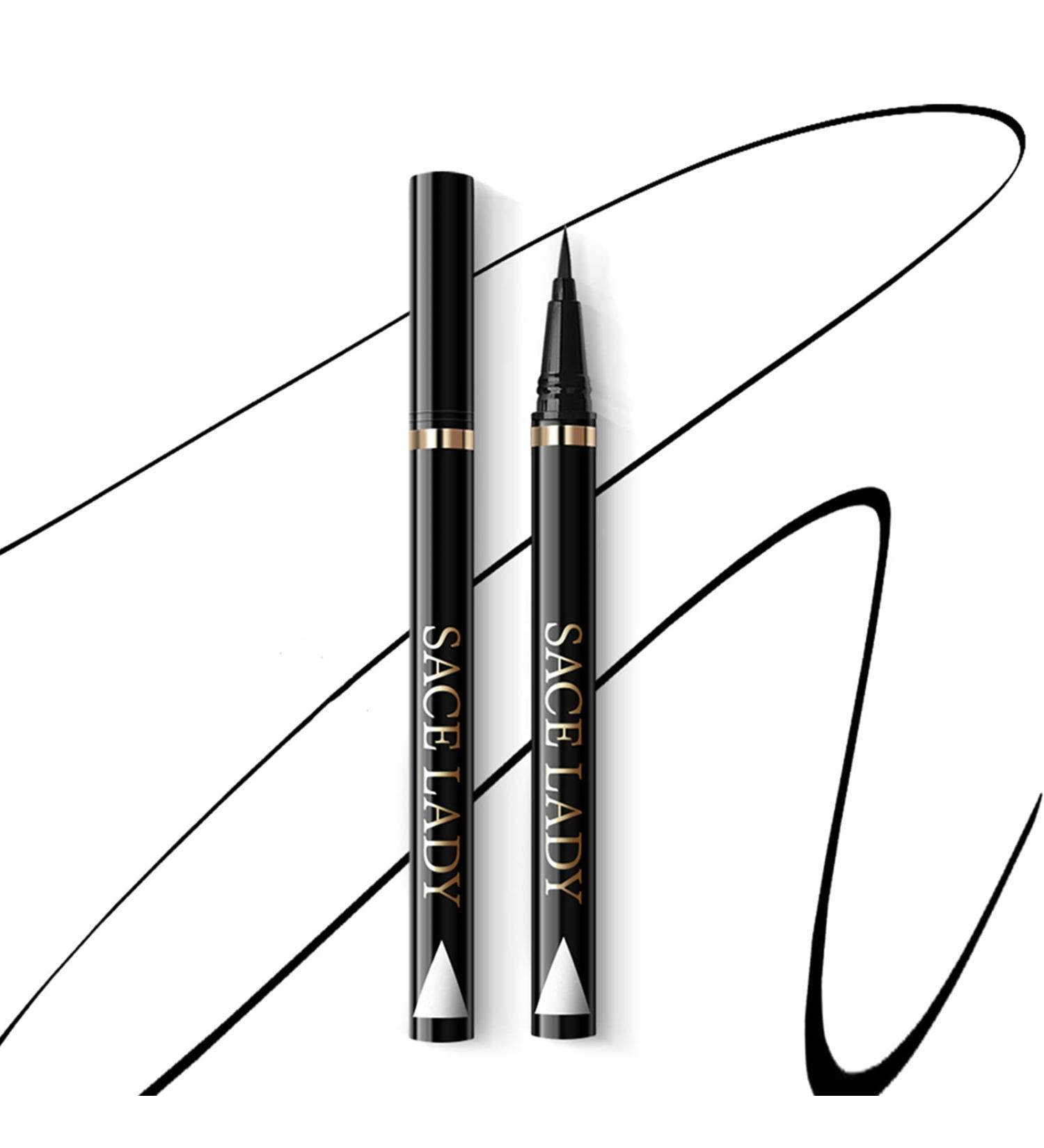 SACE LADY Waterproof Liquid Eyeliner Pen - Long Lasting, High Pigmented, Smudge-proof Eye Liner 0.8g - Buy Online on GoSupps.com
