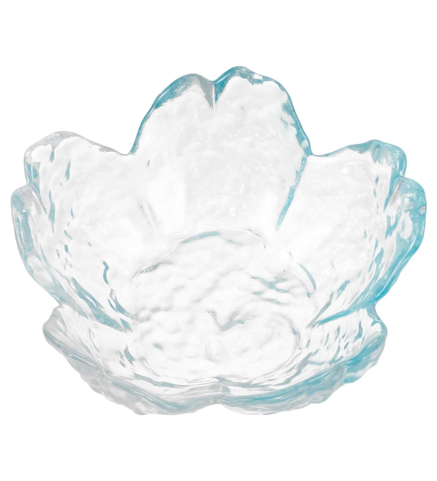 Baluue Glass Nail Soaking Bowl Flower Finger Bowl Nail Gel Polish Remover Bowl Manicure Soaker Bowl for Fingernail Toenail Caring Soak Off - Buy Online on GoSupps.com