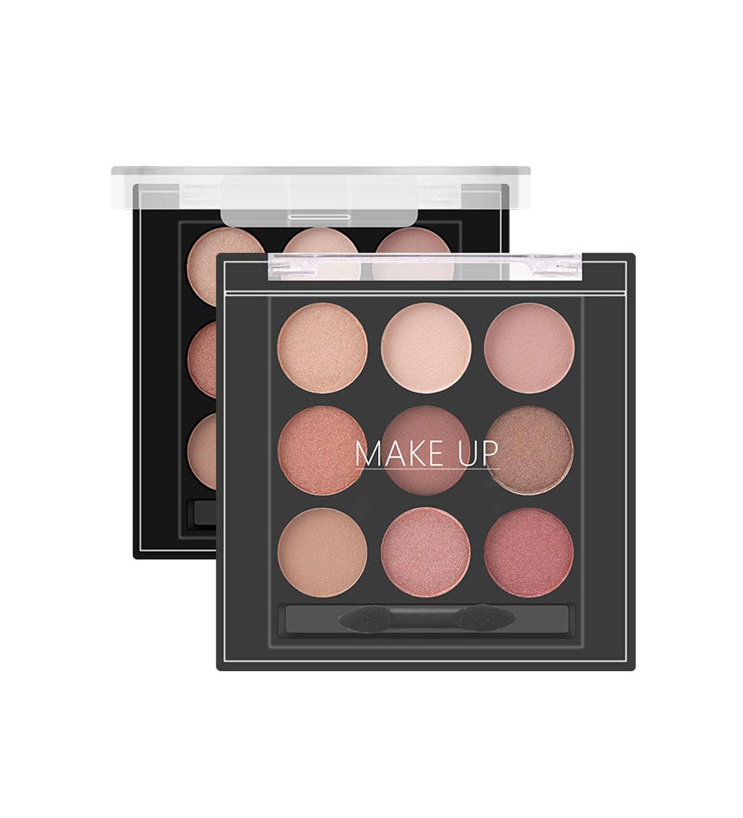 9-Color Eyeshadow Palette Neutral Eyeshadow Palette Earth Tones Neutral Eyeshadows Highly Pigmented Waterproof Nude Eye Shadow Makeup Palette Greatideal 02# - Buy Online on GoSupps.com