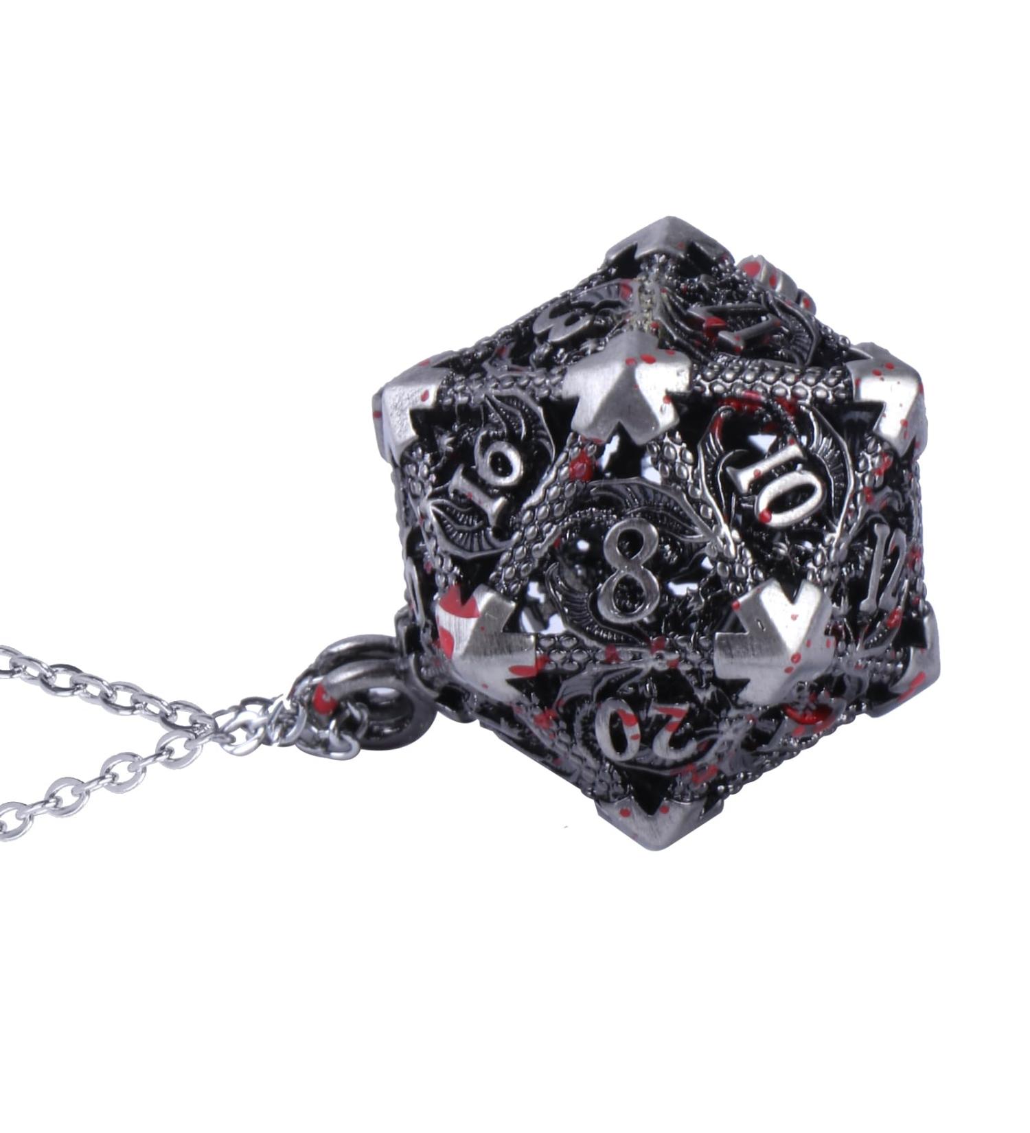 Buy OralGos Clavicle Chain - Handmade Antique Nickel Red Cube Pendant Jewelry for Women & Girls - Adjustable Unisex Accessory - Buy Online on GoSupps.com