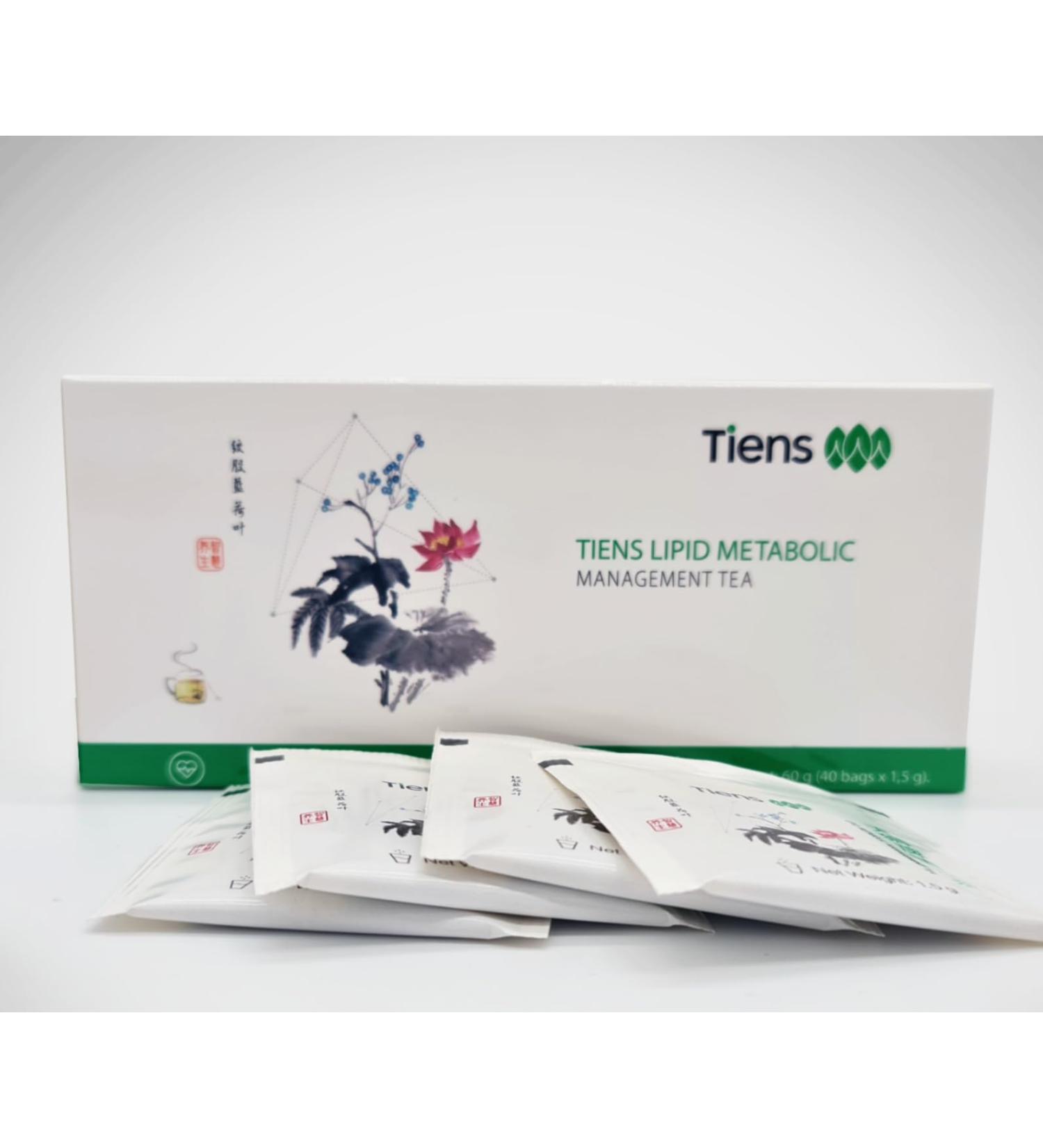 Honey Planet Tiens Lipid Metabolic Management Tea 30 herbal infusion bags 1.5g each