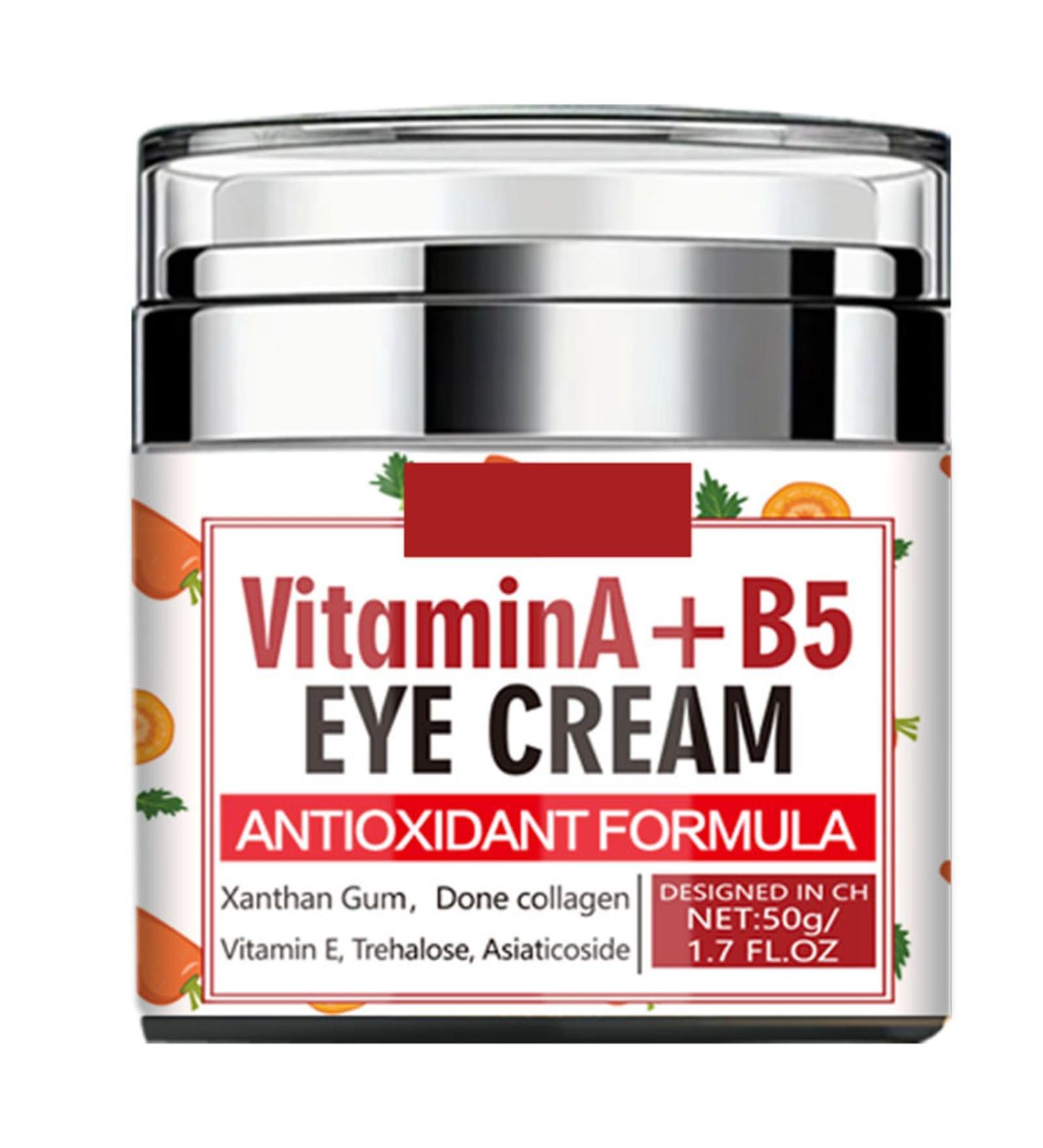 Grospe Anti-Aging Eye Cream Revitalizing Under Carrot Eye Cream with Vitamin E and B5 for Puffiness Dark Circles Fine Lines Moisturizing Firming Eye Cream 1.7 FL Oz - Buy Online on GoSupps.com