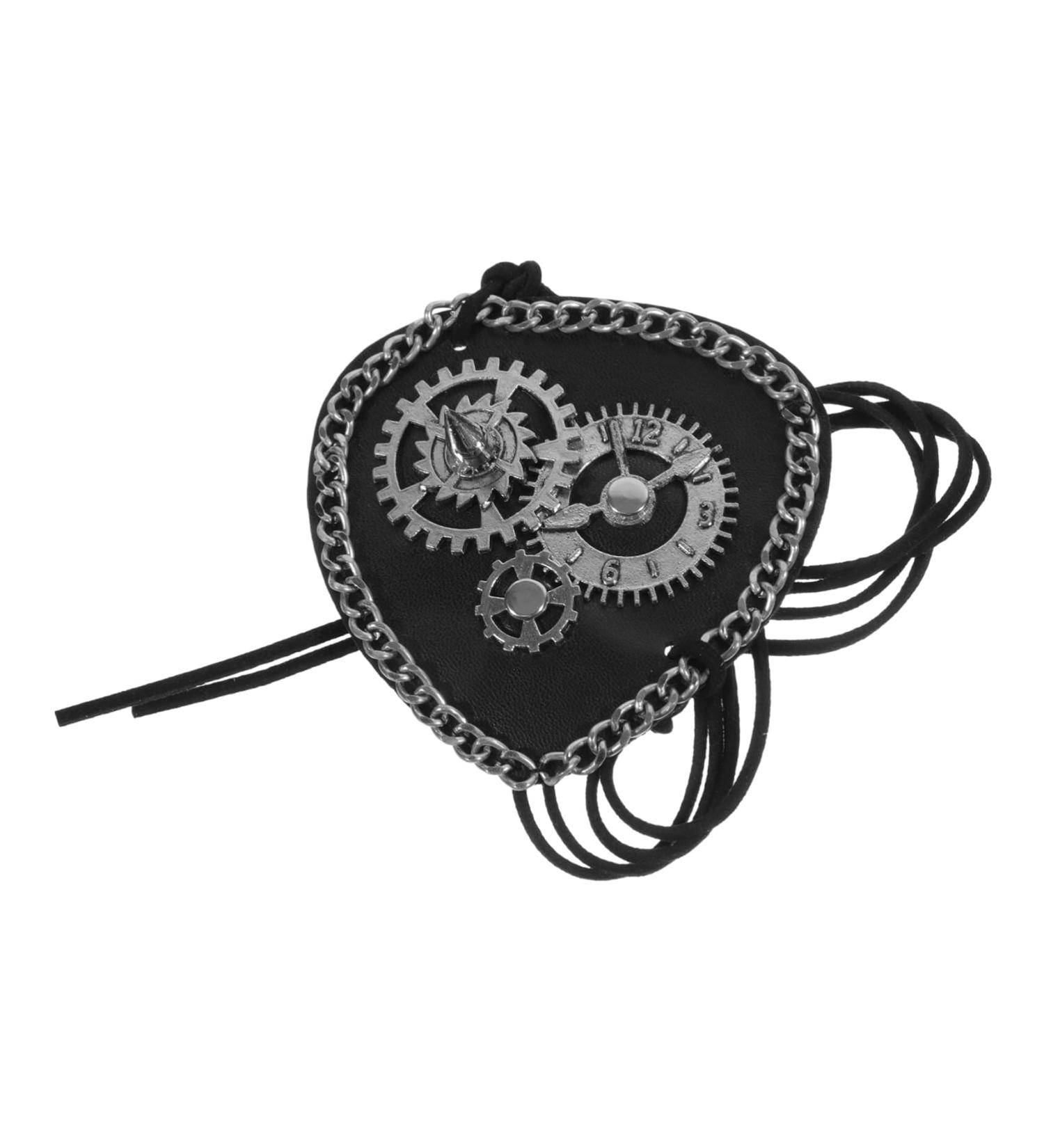 Opening the KOMBIUDA Store KOMBIUDA Novelty Eye Mask Eye Mask Decoration Single Eye Cosplay Eye Cosplay Eye Cover Pirate Theme Eye Patch Eye Mask For Party Leather Eye Patch Black PU - Buy Online on GoSupps.com