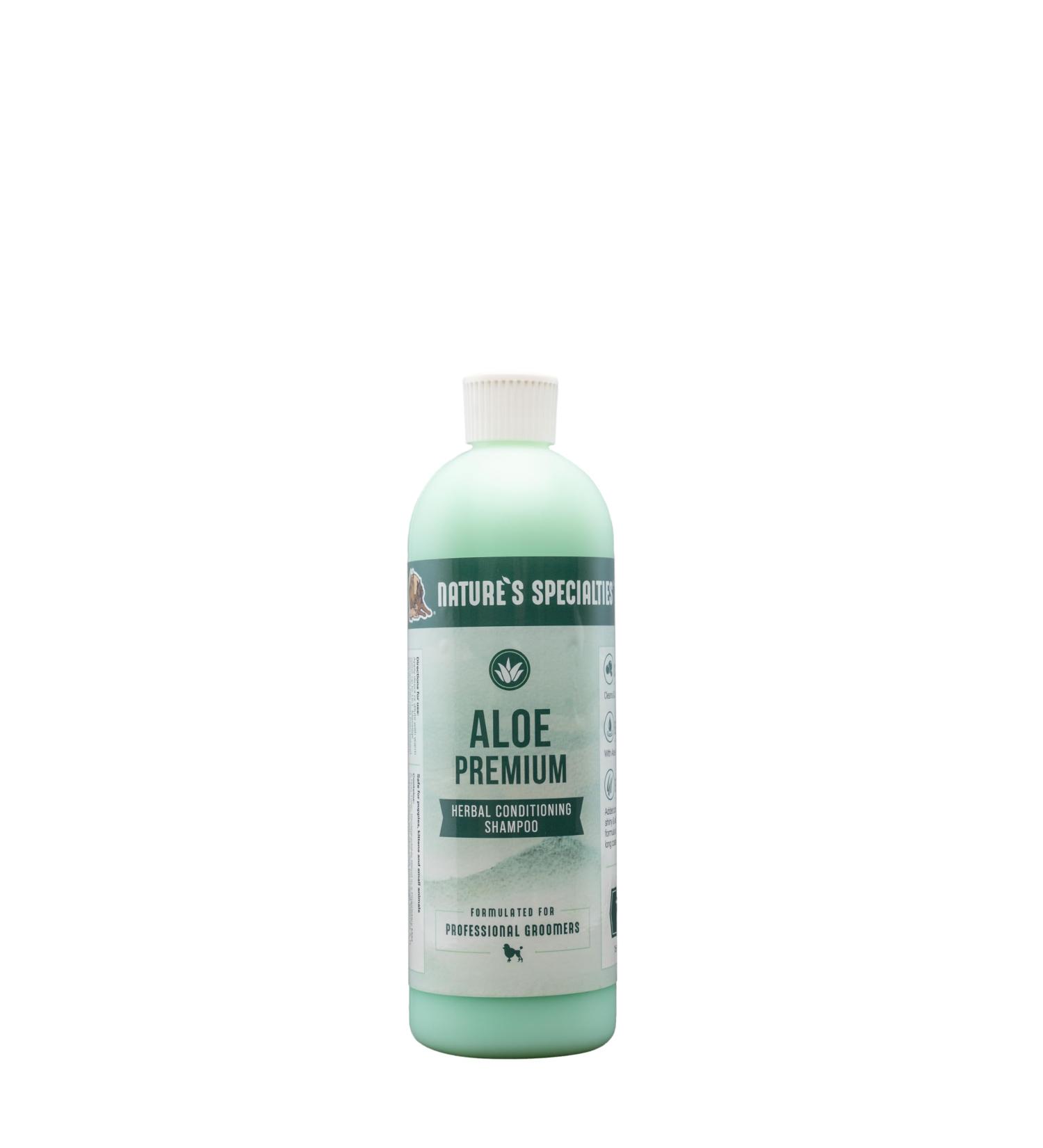 Natures Specialties Aloe Premium PET Shampoo 473ml - Best Organic Dog Shampoo for Healthy Skin & Coat | International Shipping Available - Buy Online on GoSupps.com