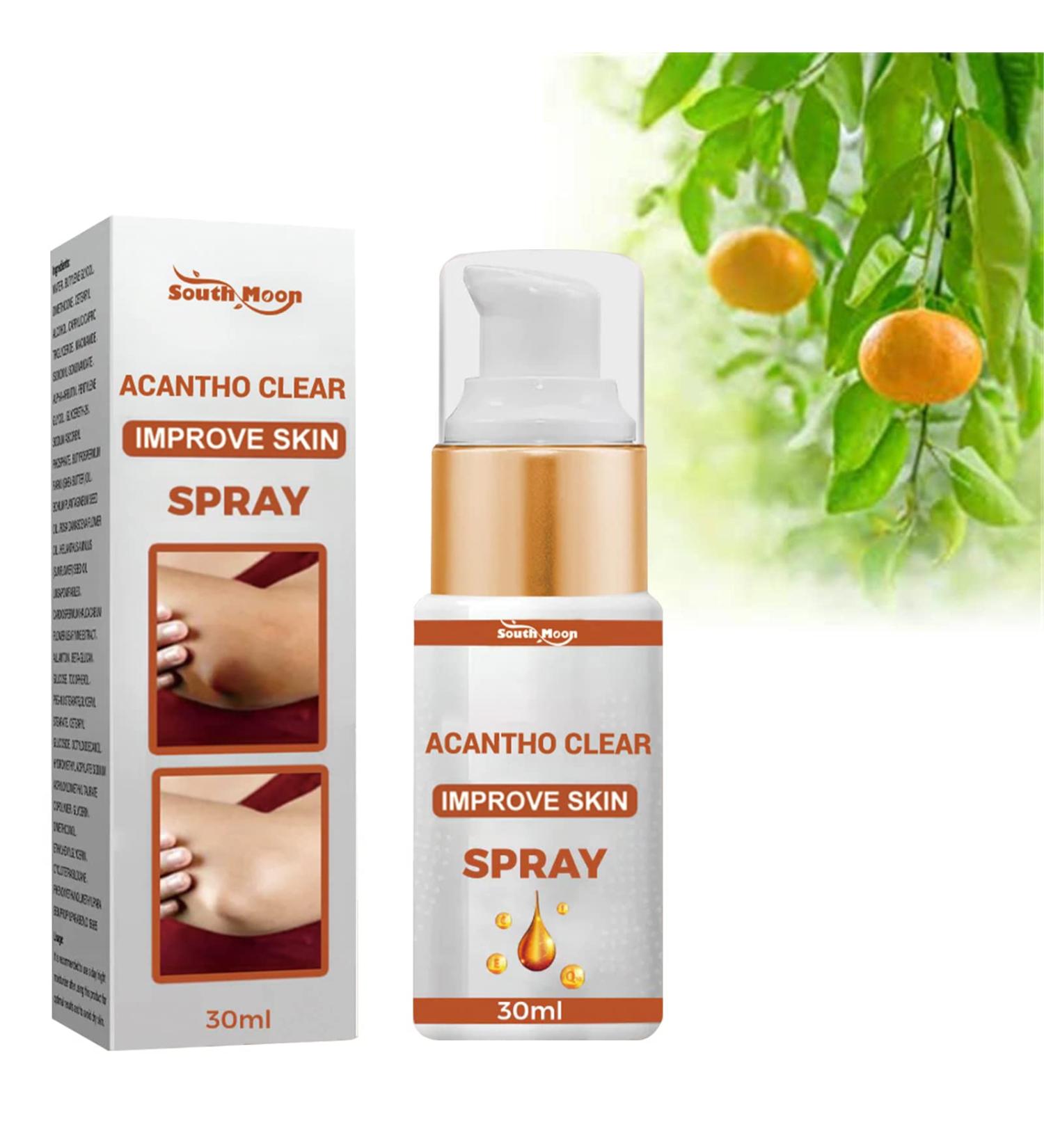 OAKITA Acanthoclear Therapy Spray - Acanthosis Nigricans Treatment for Dark Knuckle - 1PCS/2PCS - Buy Online on GoSupps.com