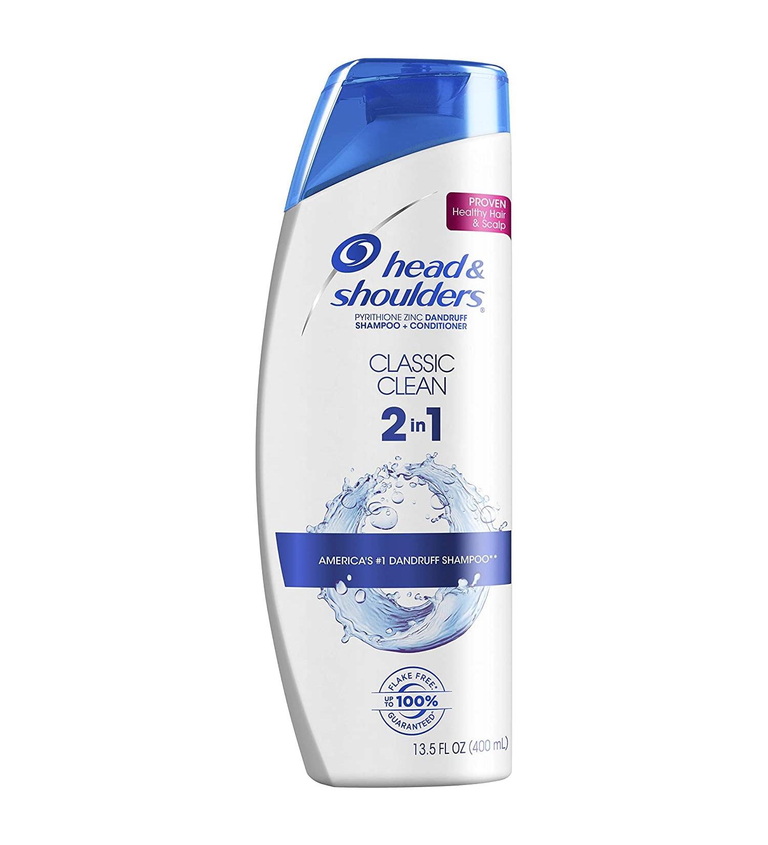 Head & Shoulders Classic Clean 2-In-1 Shampoo 13.5 oz (Pack of 3) - Buy Online on GoSupps.com