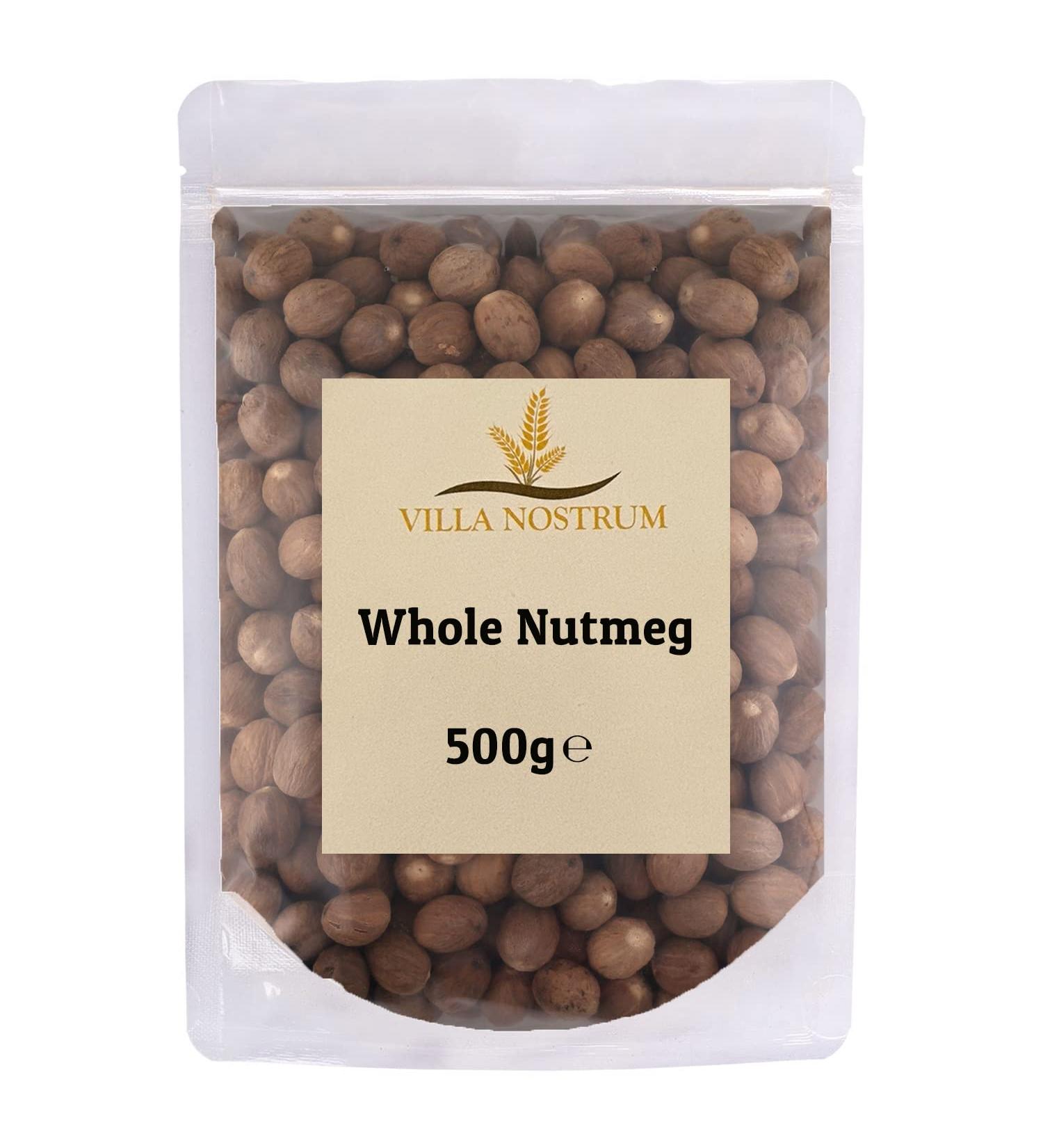 Nutmeg Whole 500g by Villa Nostrum - Buy Online on GoSupps.com