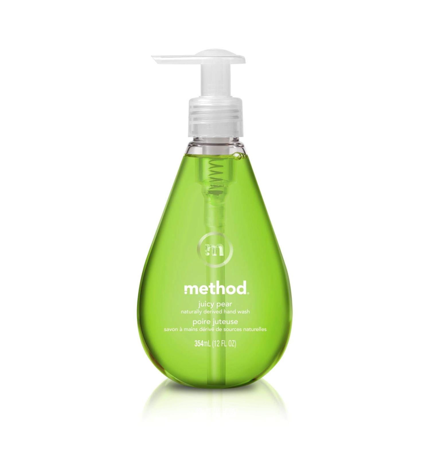 Buy Method Hand Wash Juicy Pear 12 oz - Eco-Friendly & Moisturizing | International Shipping Available - Buy Online on GoSupps.com