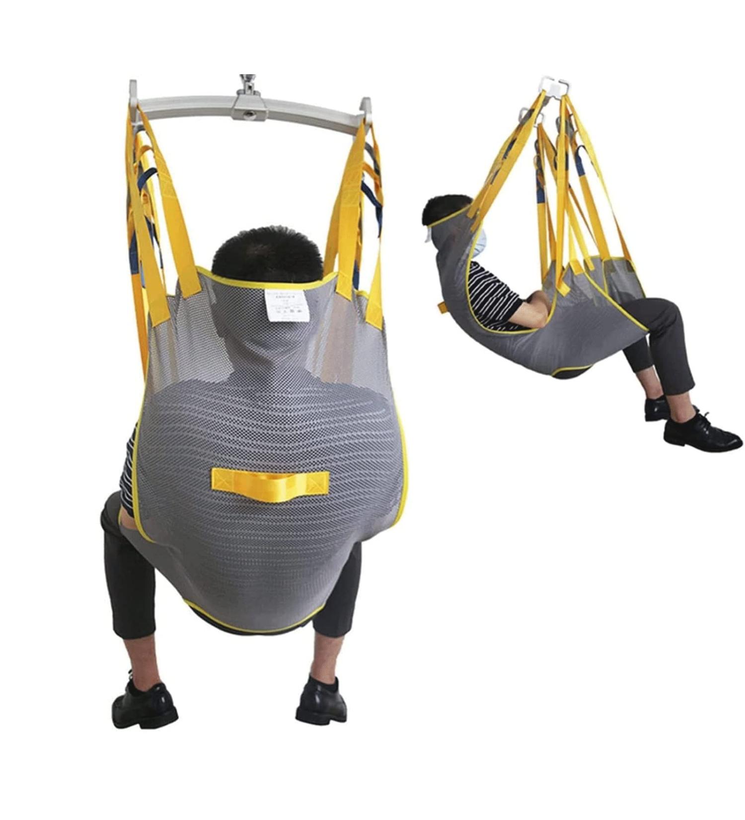 Toileting Patient Lift Sling with Head Support Universal Mesh Bath Patient Lifting Hoist Sling Divided Leg Shower Sling for Hospitals Homes and Nursing Homes (Size : M) Medium - Buy Online on GoSupps.com
