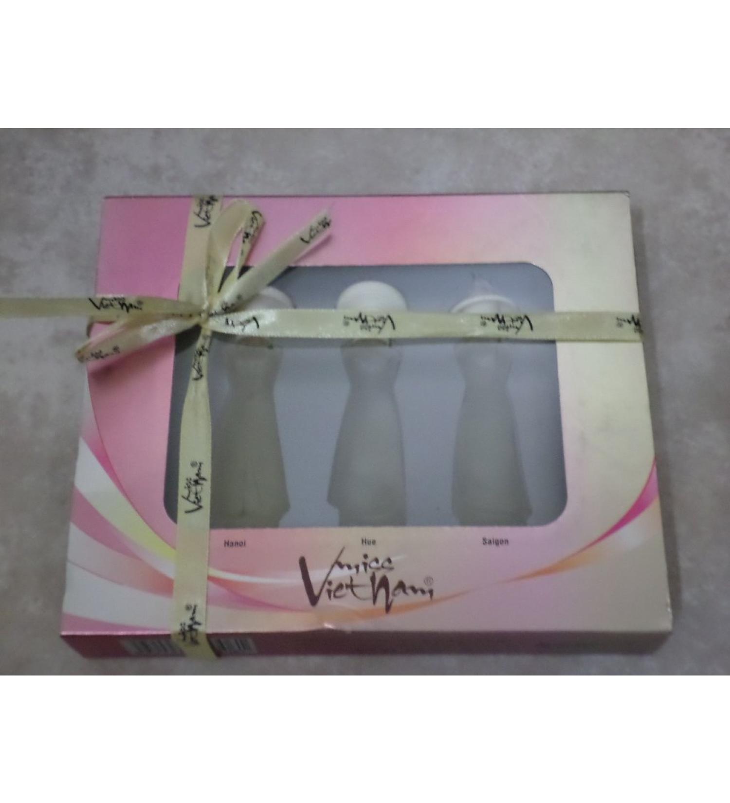 Miss Vietnam-hanoi Hue and Saigon 3 Mini Perfume Set 8ml/0.27 Fl Oz Each - Buy Online on GoSupps.com