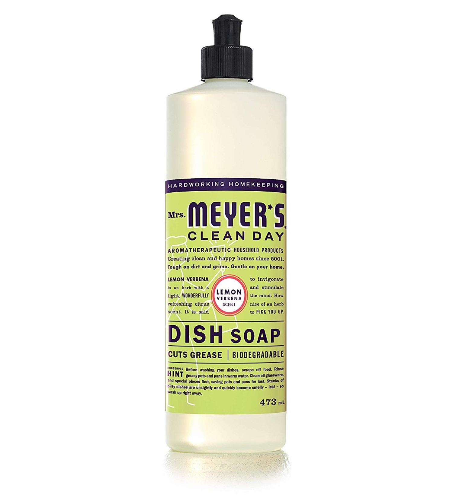 Mrs. Meyers Clean Day Lemon Verbena Dish Soap 473 ml (Pack of 6) - Buy Online on GoSupps.com