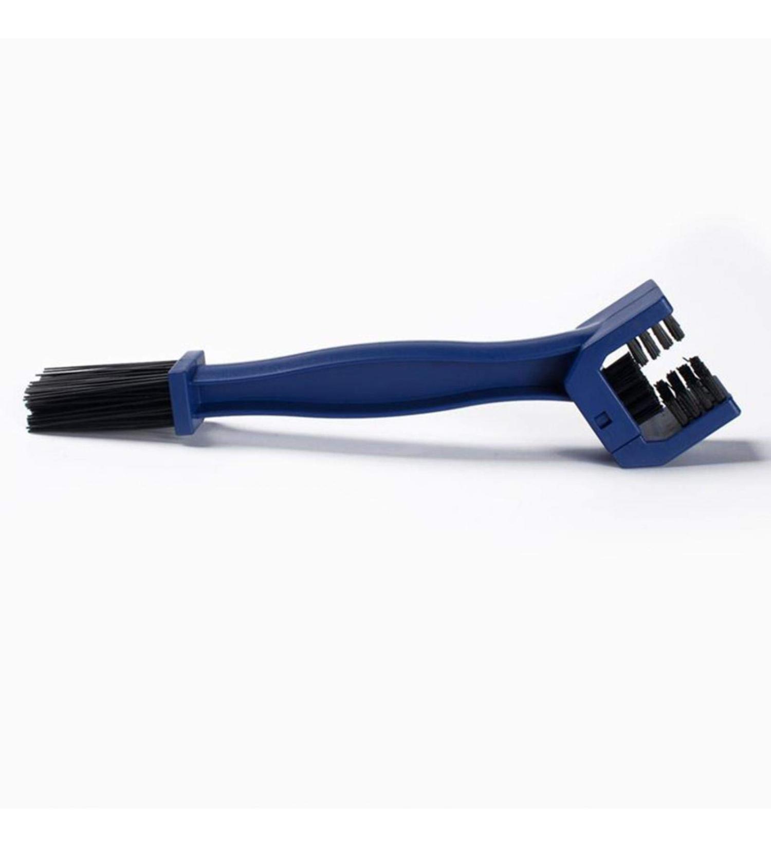 Bicycle/Motorcycle Chain Cleaner Brush Tool - Blue/Red | Easy Cleaning Solution - Buy Online on GoSupps.com