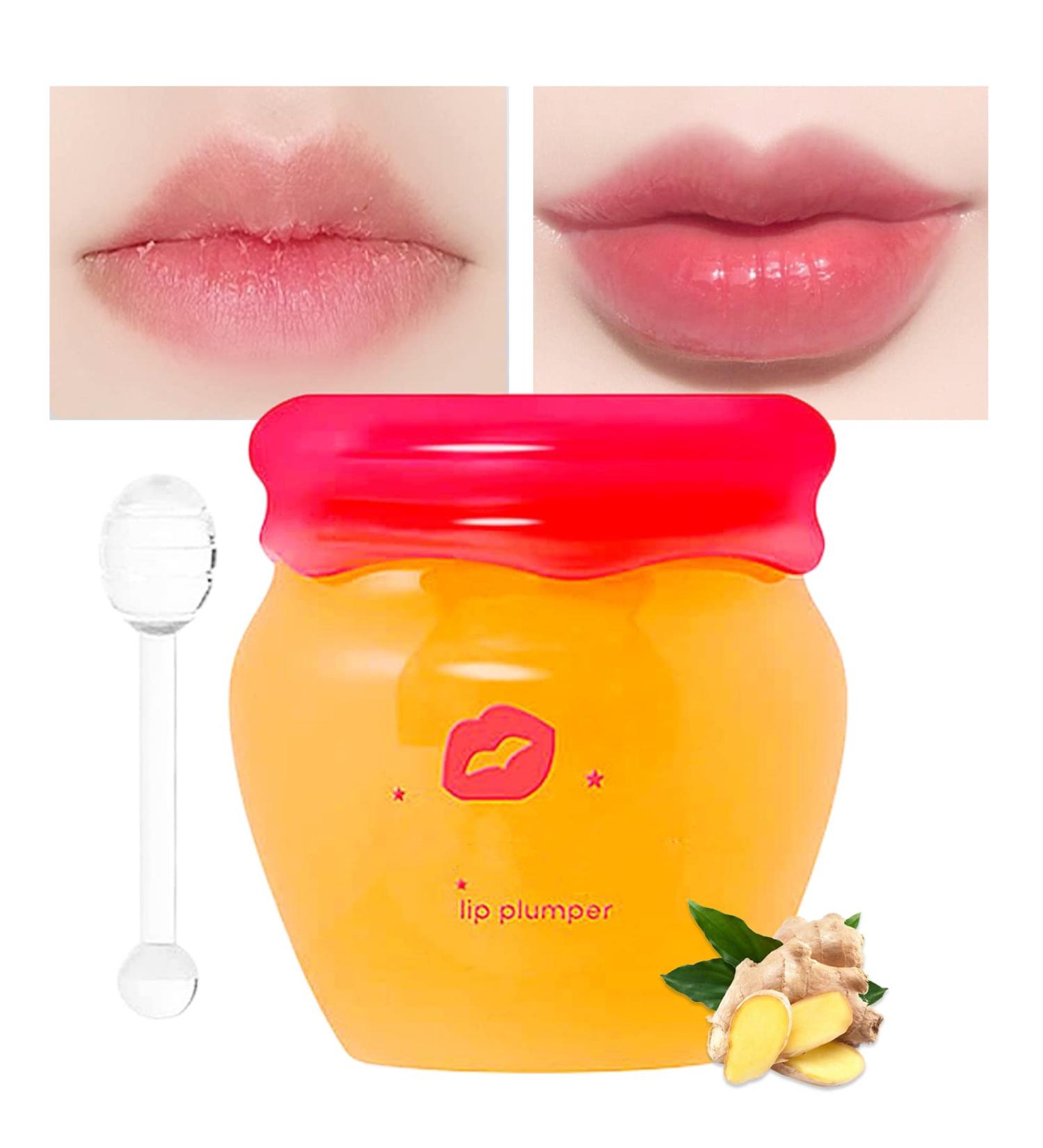 Rosarden Ginger Plump Lipstick - Daily Lip Gloss for Moisturizing and Reducing Lines - Buy Online on GoSupps.com
