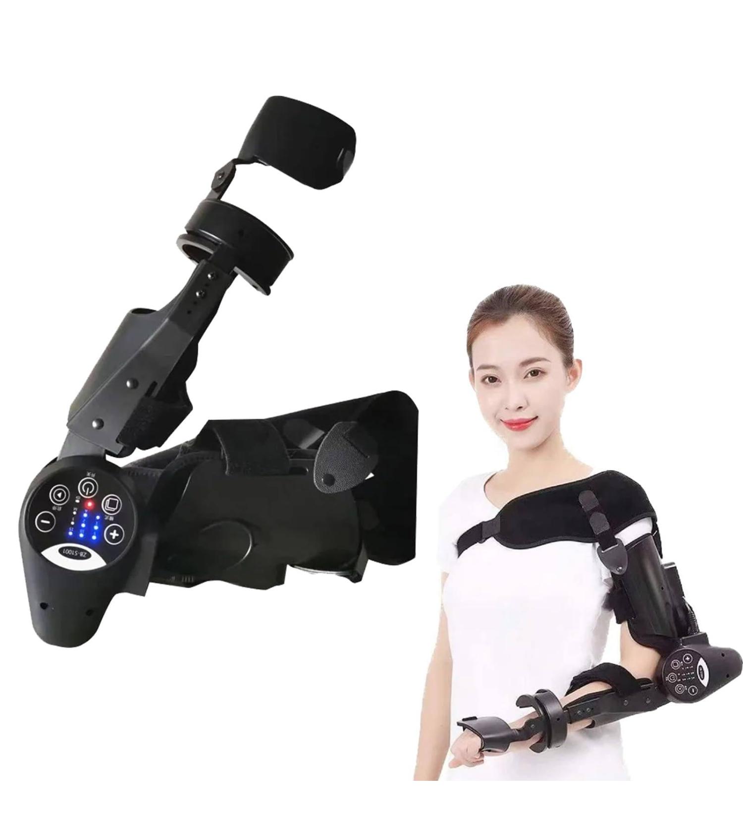 Wireless Intelligent Elbow Joint Flexion & Extension Trainer - Hinged Brace for Stroke Hemiplegia - Left Arm Exerciser - Buy Online on GoSupps.com
