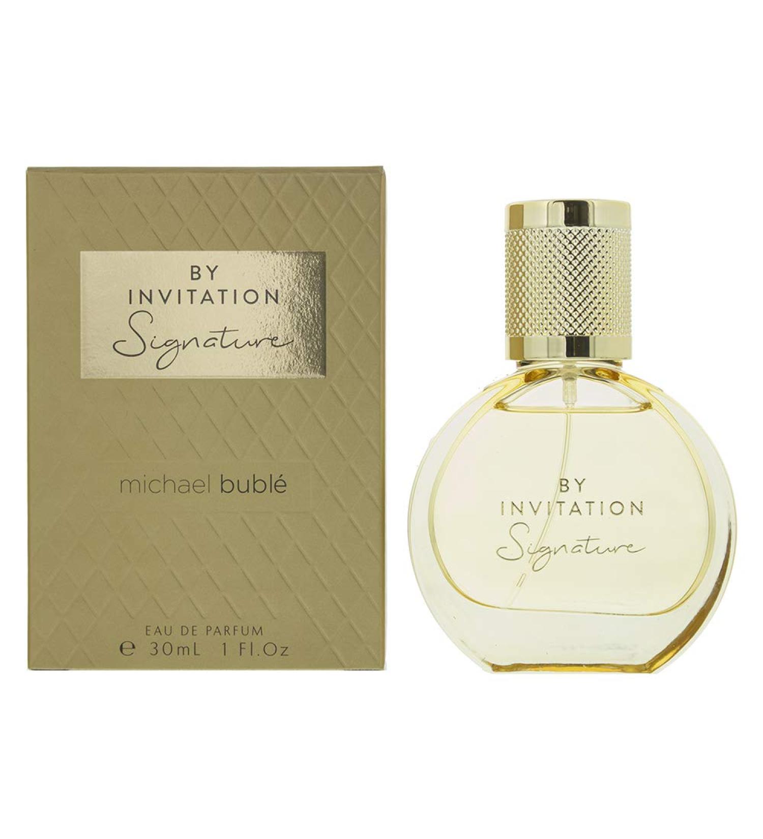 By Invitation Signature from Michael Bubl Fragrances 1 Fl Oz | Women s Perfume | Bergamot Jasmine Vanilla Perfume | Eau de Parfum | Gift for Women | Vegan & Cruelty Free 1 Fl Oz (Pack of 1) - Buy Online on GoSupps.com