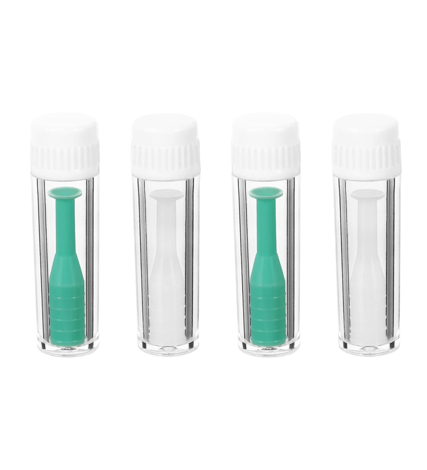 Magiclulu 4-Part Contact Lens Case & Remover Tool - Lens Insertion & Suction Stick for Easy Contact Lens Handling - Buy Online on GoSupps.com