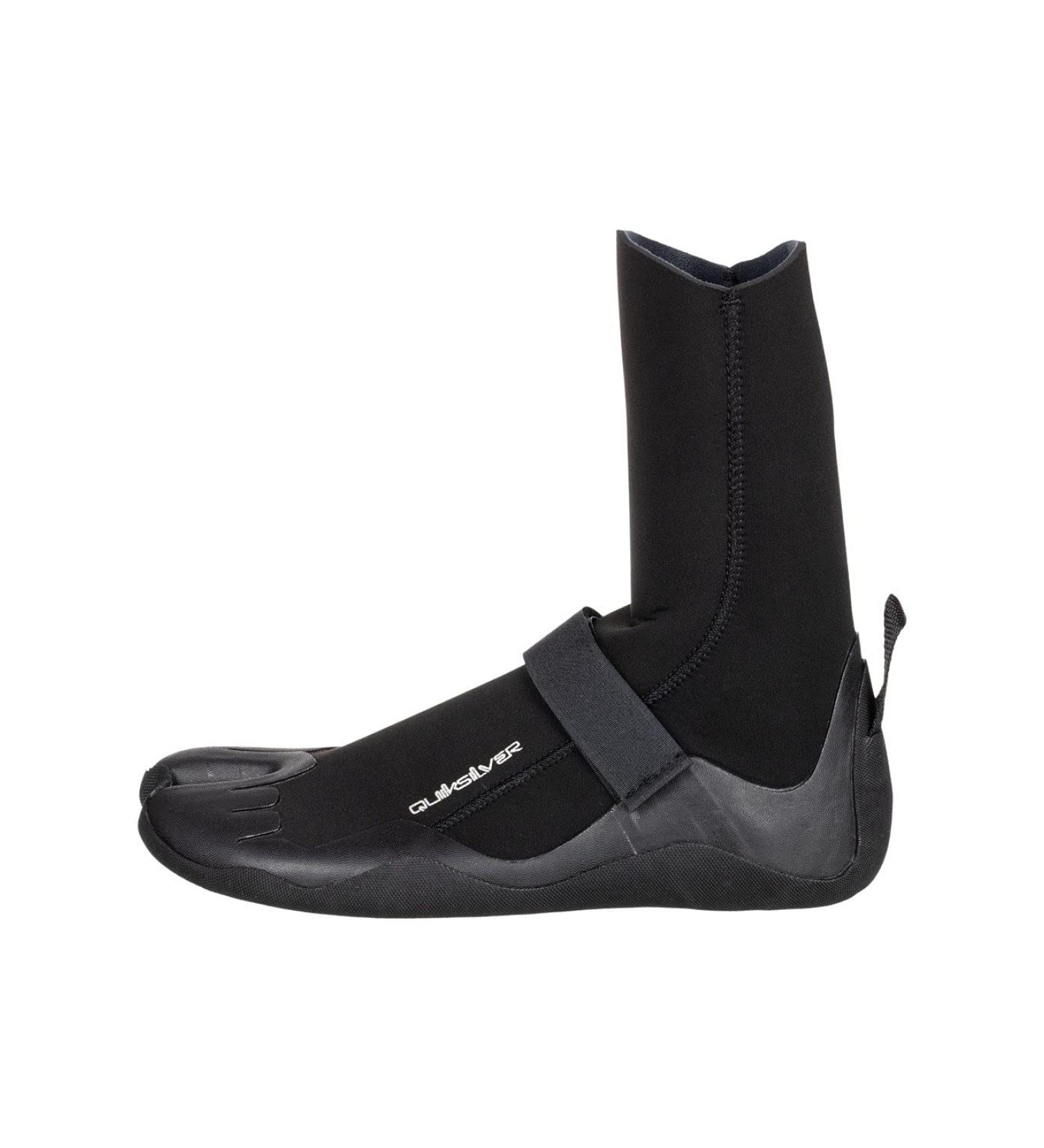 Quiksilver Men's 3mm Sessions Split Toe Surf Bootie Black Size 10 - Buy Online on GoSupps.com