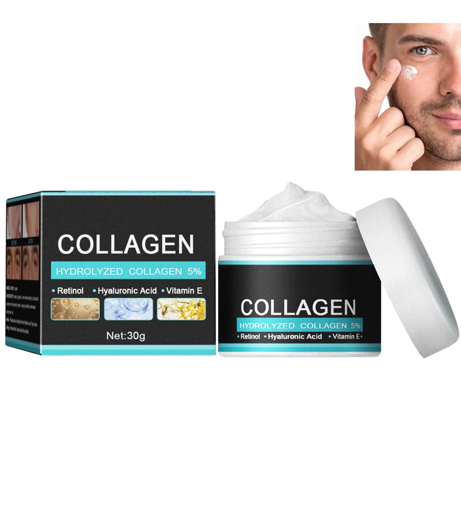 Skin Tightening Mens Cream Anti Aging Face Cream Men Collagen Mens Anti-Wrinkle Cream Skin Tightening Face Cream for Hydration Anti-aging Cream for Men Anti Wrinkle Cream for Men 1PC - Buy Online on GoSupps.com
