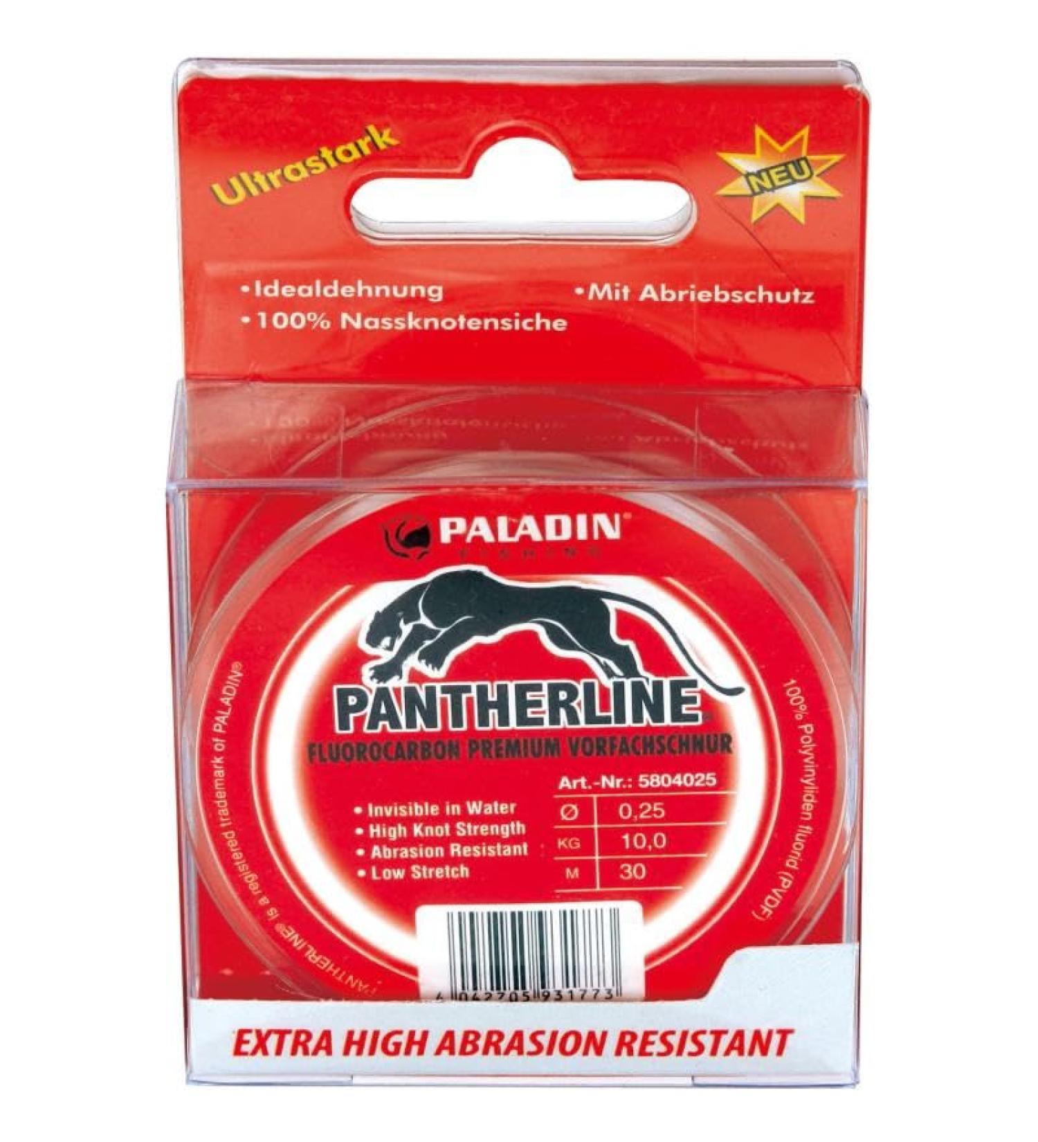Paladin Pantherline Fluoro Carbon Leader Line 0.25 mm