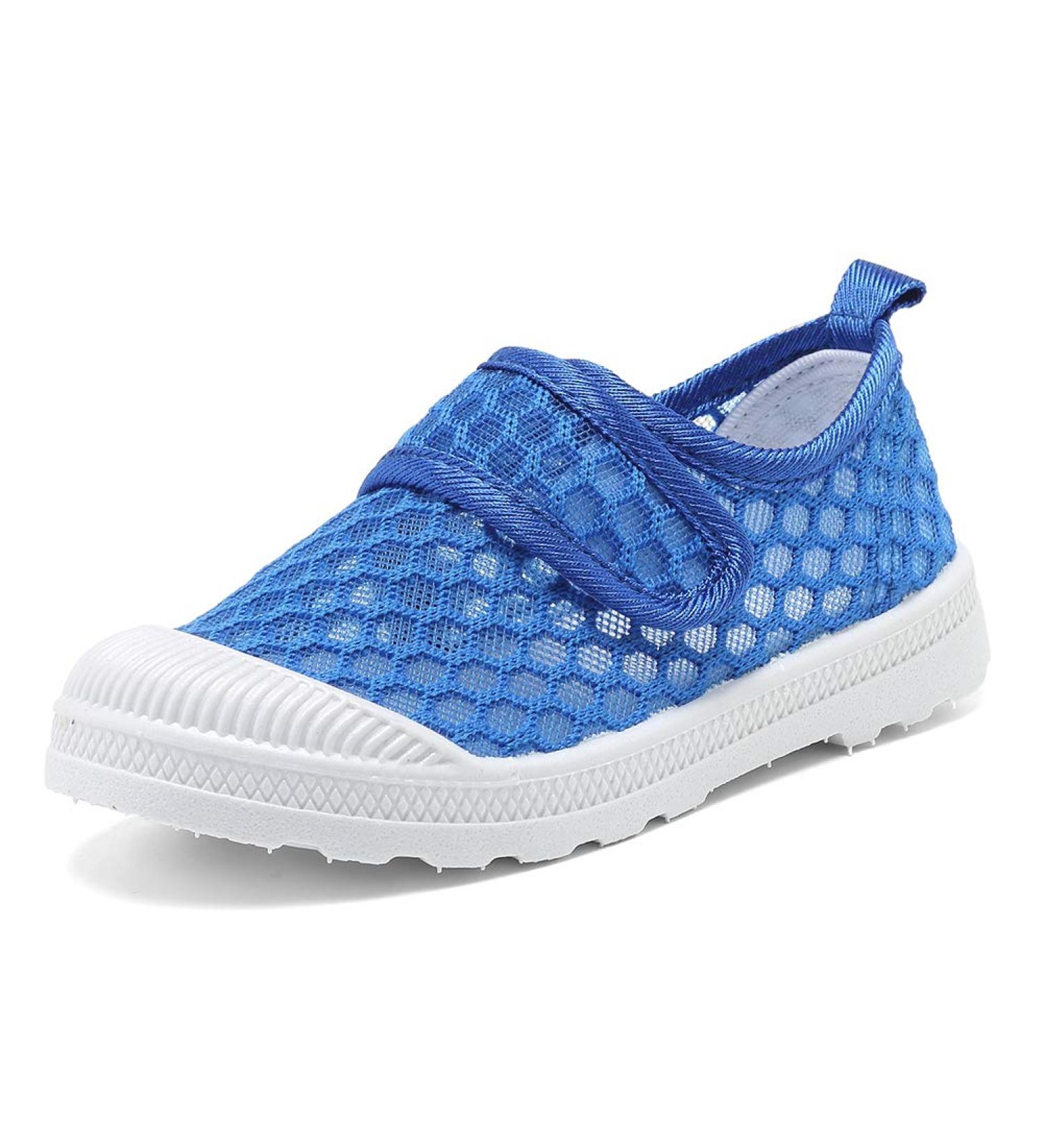 CIOR Kids' Breathable Mesh Water Shoes | Slip-on Sneakers for Running & Pool | Toddler/Kids 6.5 Blue-20 - Buy Online on GoSupps.com