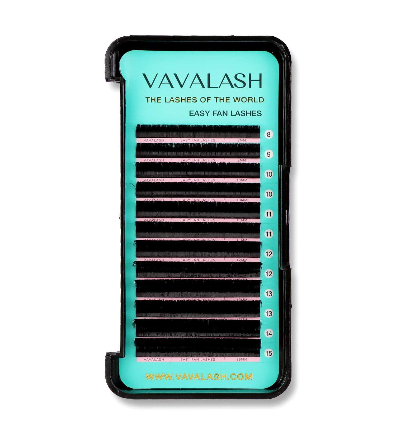 D-0.07 Rapid Volume Eyelash Extensions 8-15mm - Easy Fan Russian Volume Lashes for 3D-10D Look | Self Fanning Blooming Flower Individual Lashes - Buy Online on GoSupps.com