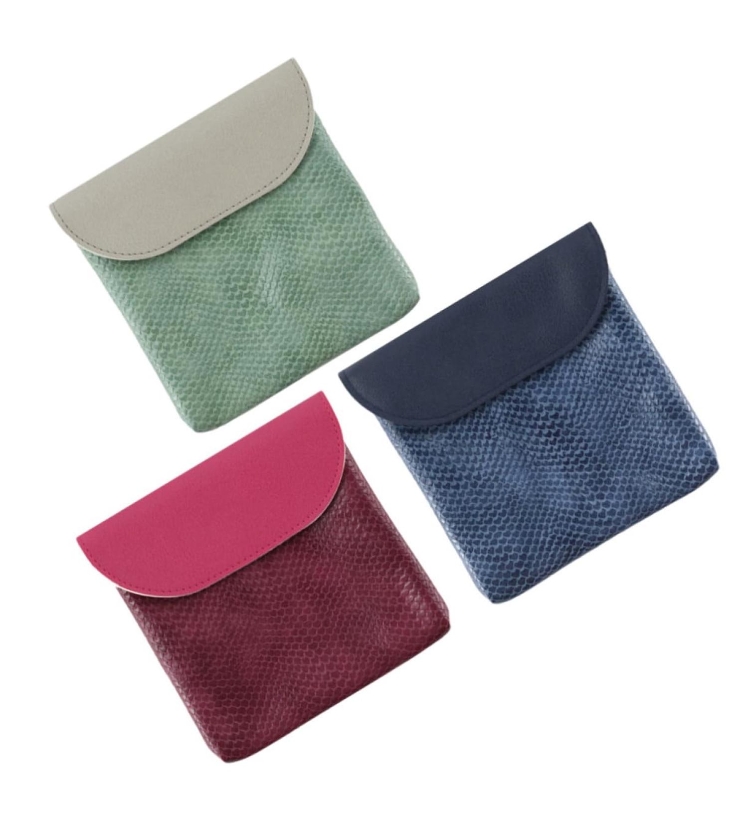 Shop Gleavi Mini Money Exchange - 3-Piece Napkin & Tampon Holder Set | Portable PU Handbag Accessory - Buy Online on GoSupps.com