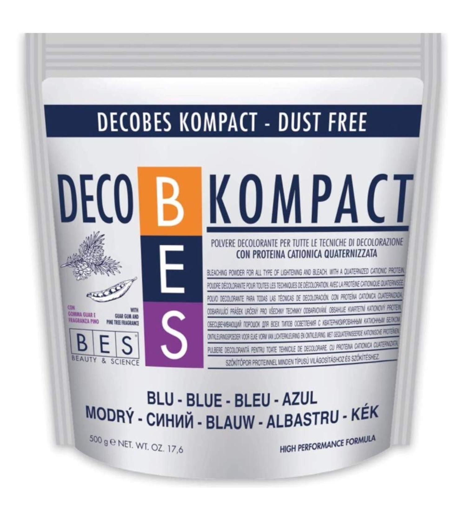 COSMEC SRL Compact discoloration with GUAR rubber and pine scent 500 g