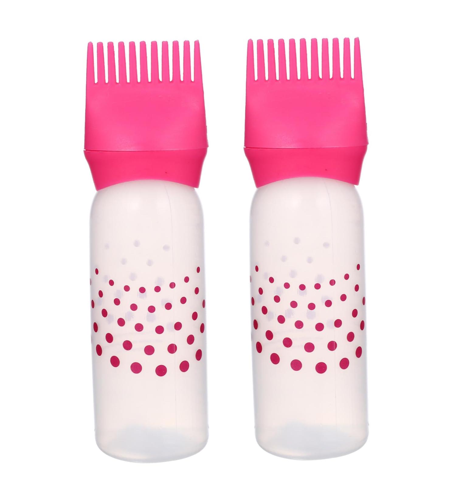 LIFKOME 2 pi ces Bouteille Teinture Cheveux avec Peigne Applicateur Racine L ger pour Salon Maison Distribution Uniforme - Buy Online on GoSupps.com