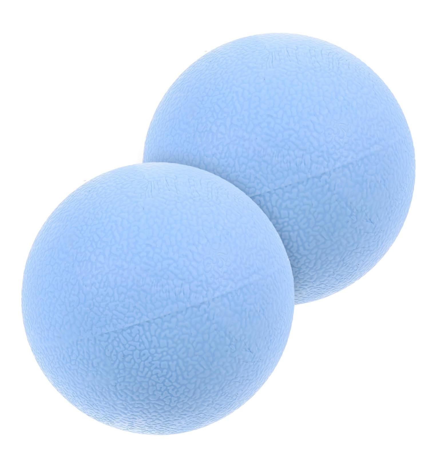 Marmerdo Neck Massage Device - 2 Yoga Relaxation Balls | Deep Fabric Neck & Back Massager | TPE Fitness Foot Gymnastics Ball - International Shipping - Buy Online on GoSupps.com