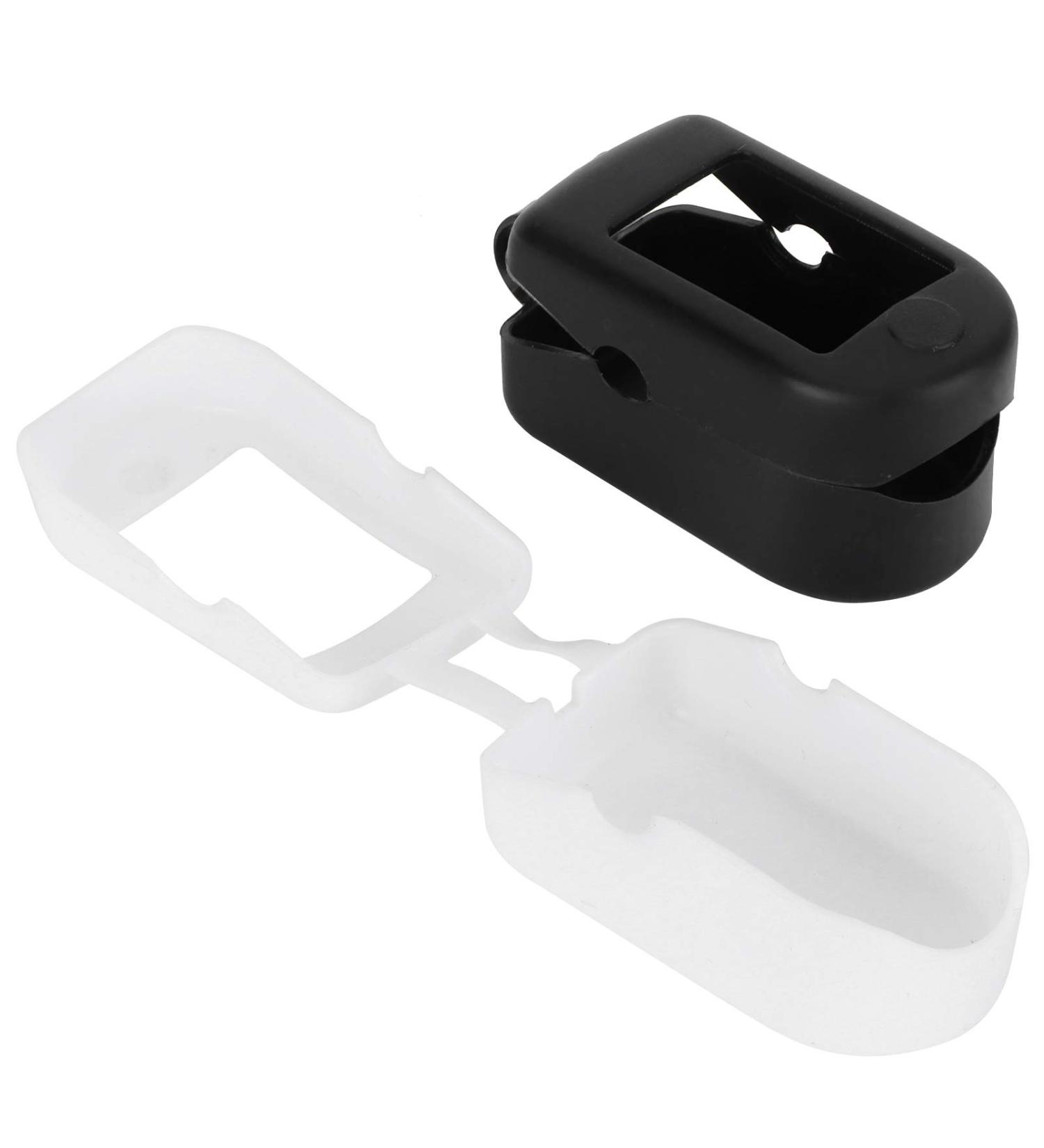 Tomanbery Oximeter Cover - Durable Fingeling Pulse Housing for Travel & Home (Black & White) - Flexibility & Comfort - Buy Online on GoSupps.com