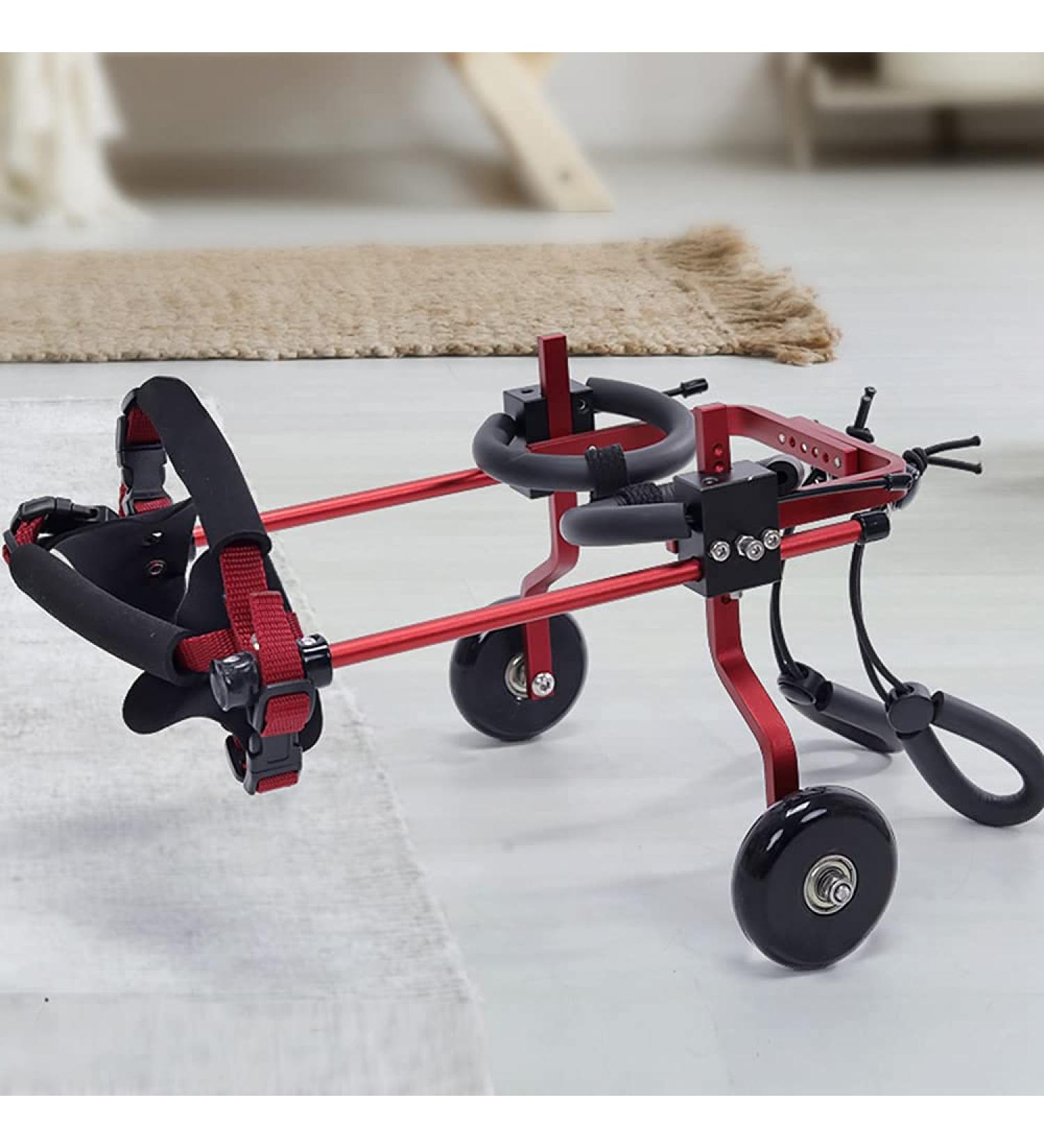 Pet Wheelchair for Hind Legs Rehabilitation Dog Wheelchair for Small/Med/Large Dogs Pet Cart for Handicapped Assisted Walk Car Animal Exercise Wheels XXX - Small - Buy Online on GoSupps.com