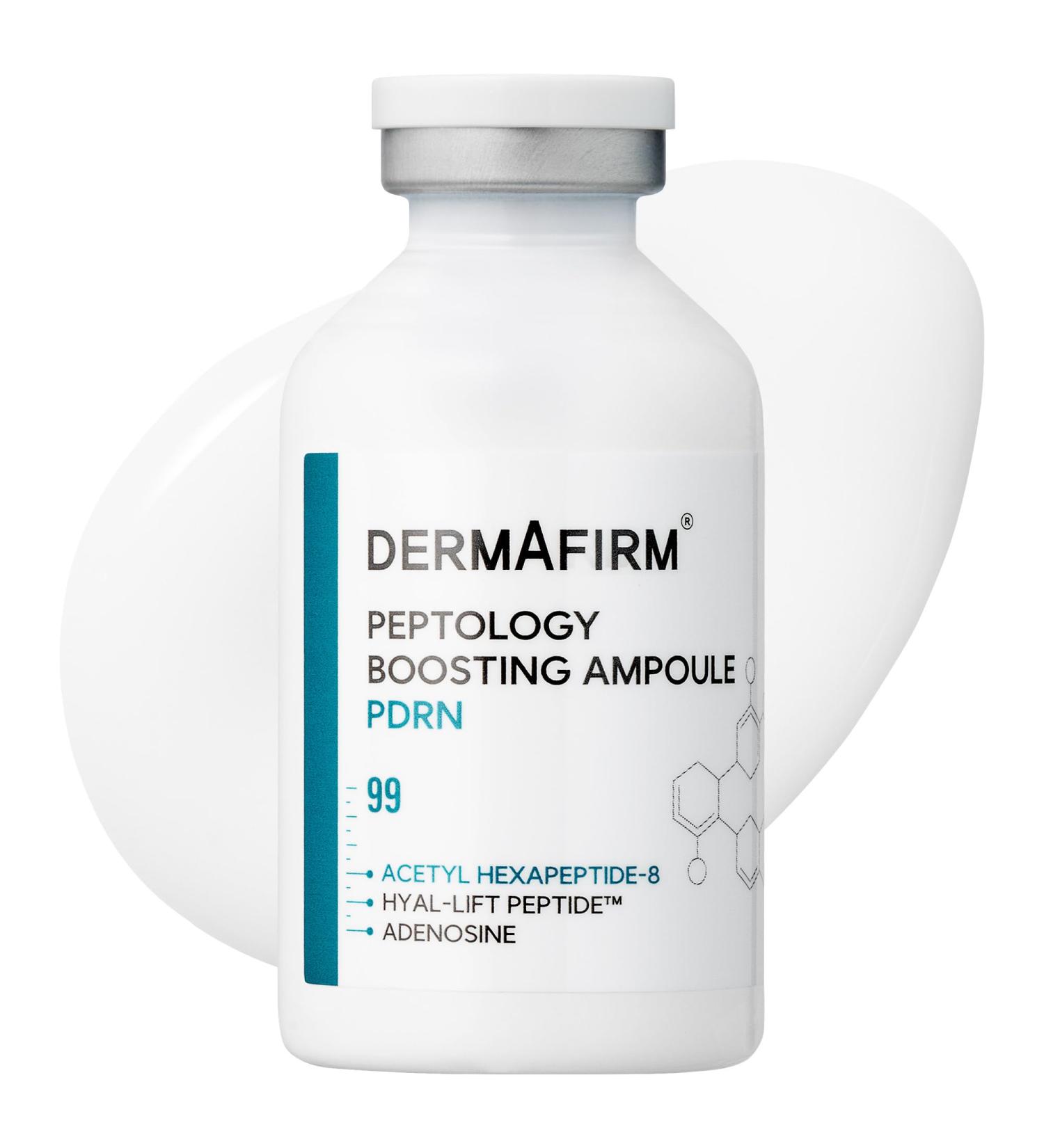 DERMAFIRM Peptology PDRN Boosting Ampoule - 80,000ppm Peptide Face Serum, Hydration, Moisture Plumping effect, Anti-Aging, Korean Skincare, 30ml / 1.01 fl. oz - Buy Online on GoSupps.com