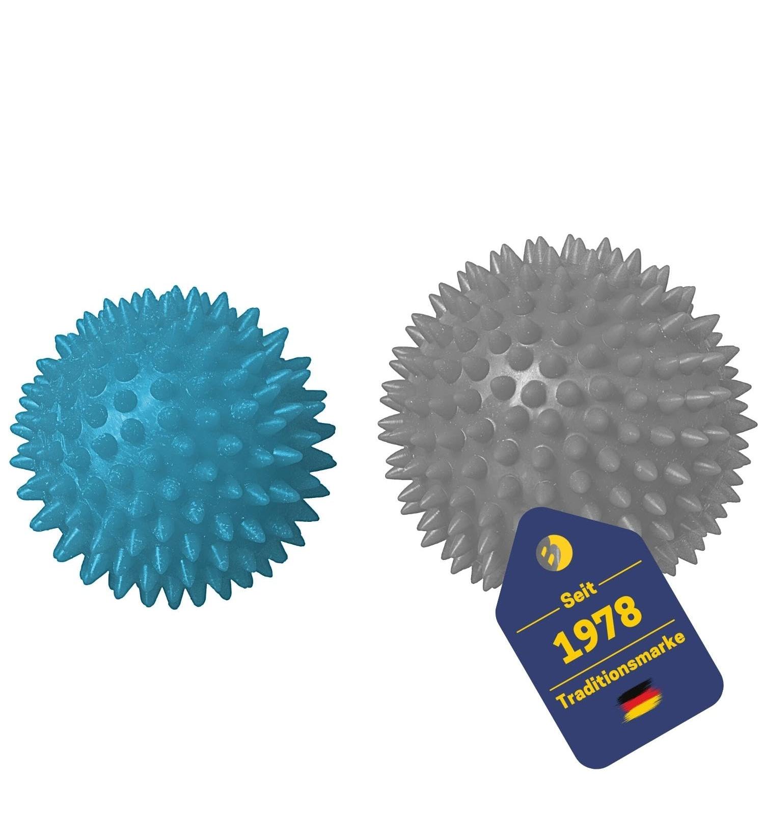 Best Sporting Massage Balls Set - Reflex Zone Therapy & Relaxation | Includes Free Exercise Instructions - Soft & Hard Hedgehog Balls - Buy Online on GoSupps.com