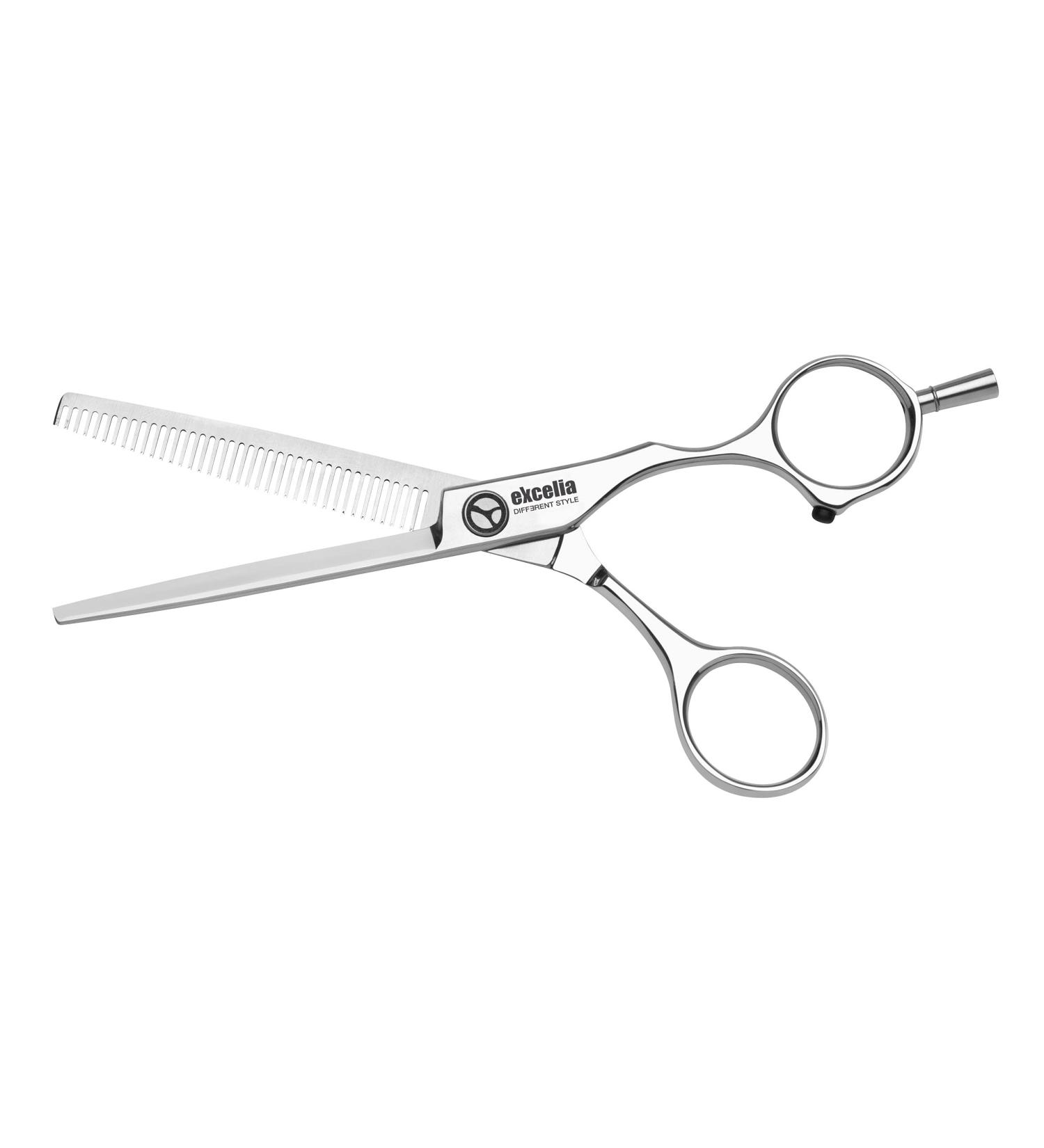'Excelia Texturizer 6.0 Offset Ergonomic Thinning Scissors Bicycle Chainset 38 Teeth Teeth Top