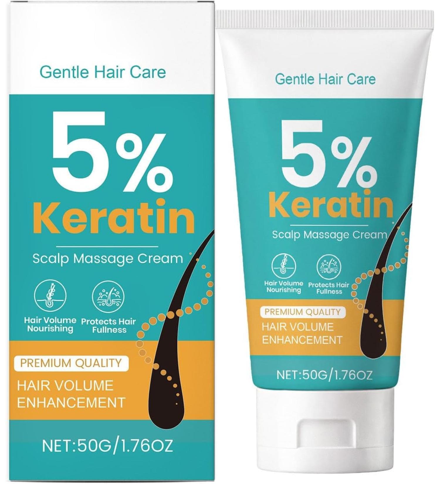 Cr me de massage capillaire la k ratine soin hydratant et fortifiant pour le cuir chevelu volume et nutrition fortifie les racines pour femmes et hommes 1pcs - Buy Online on GoSupps.com