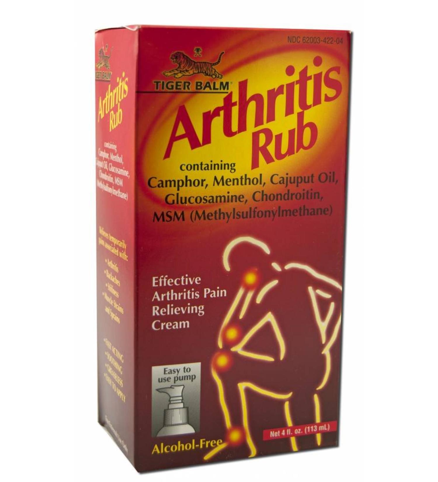 Tiger Balm - Arthritis Tiger Balm Rub 4 Oz 4 Fl Oz (Pack of 1)