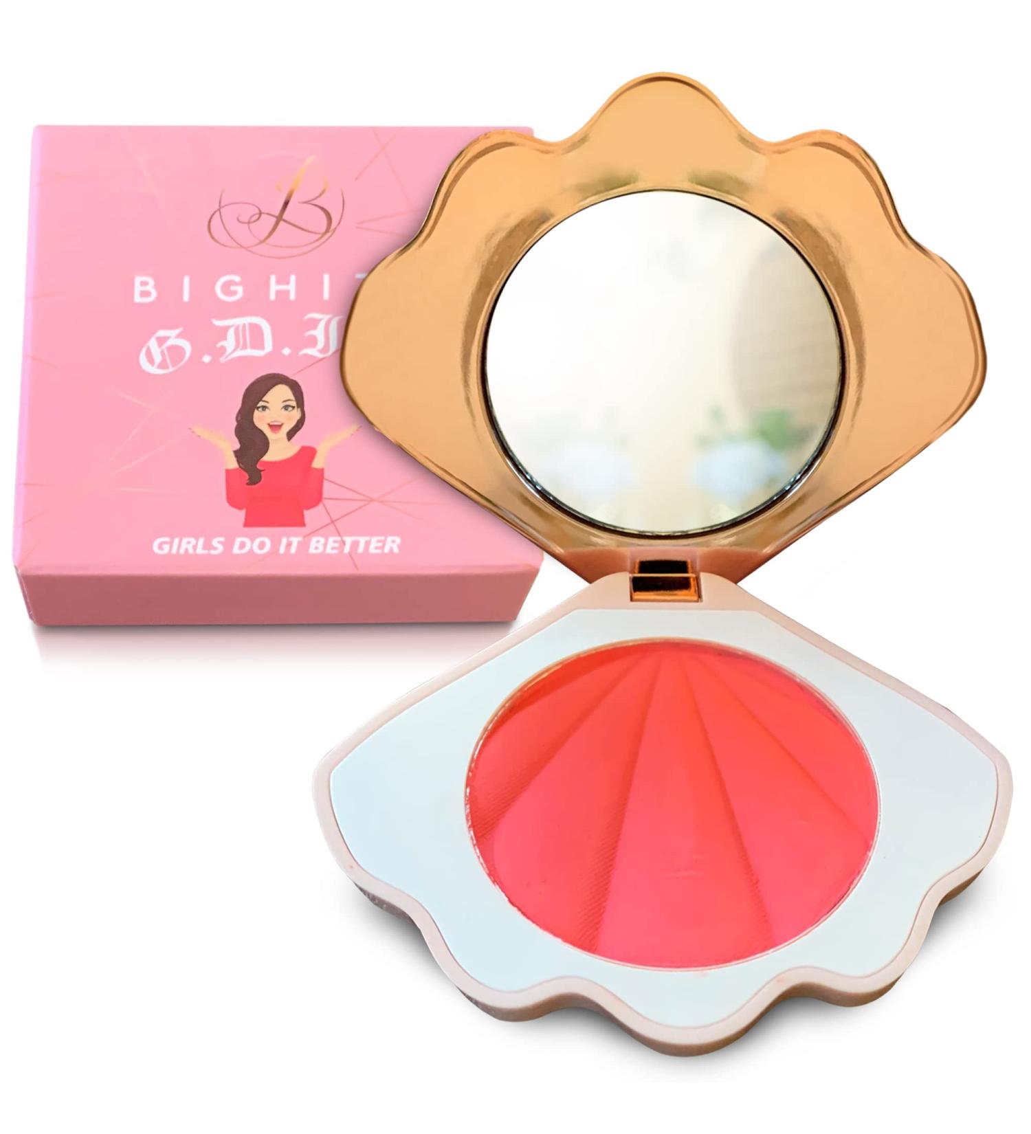 Matte Pressed Powder Blush - Natural Glow - Vegan & Cruelty-Free by Bighiza Girls Do It Better - Buy Online on GoSupps.com