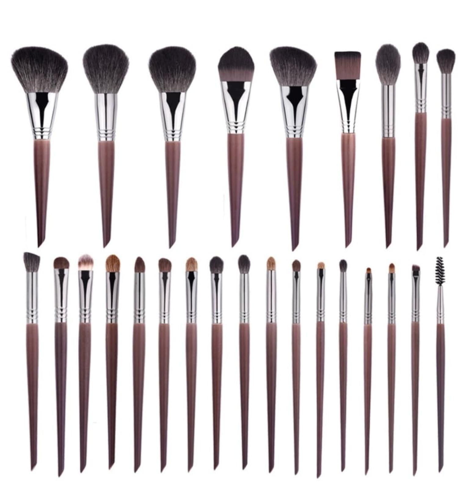 26 Advanced Makeup Brush Set | Complete Artist Set for Training | High Quality with Star Design - Buy Online on GoSupps.com