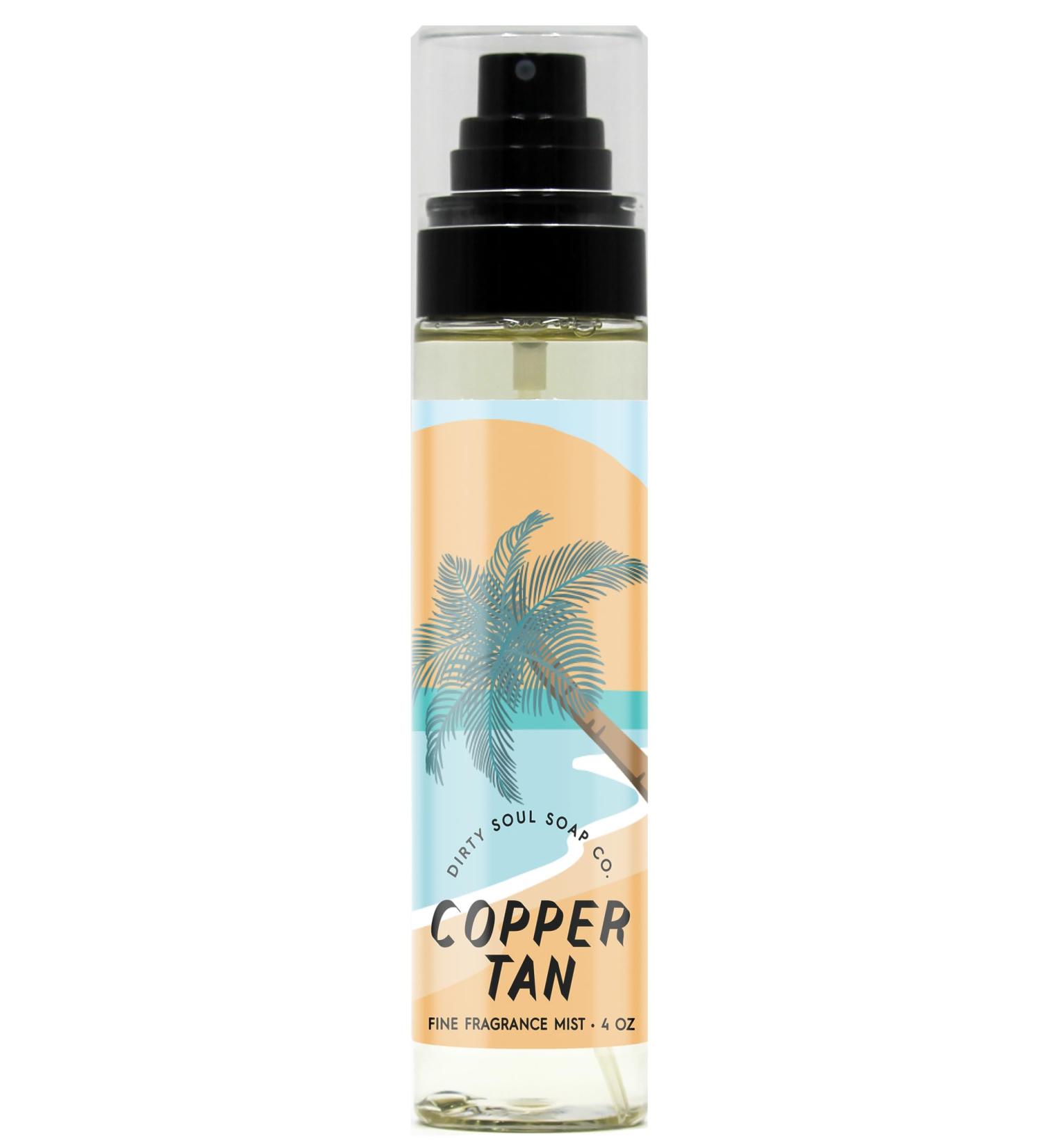 Copper Tan Parfum Mist - Inspired by Coppertone Suntan | Long Lasting Scent |