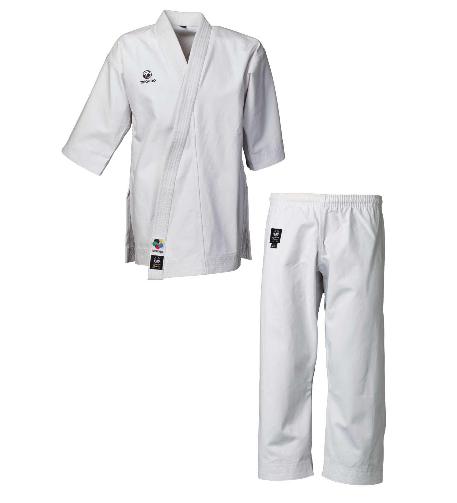 Karate suit Tokaido Kata Master WKF Karategi 12 oz white 165